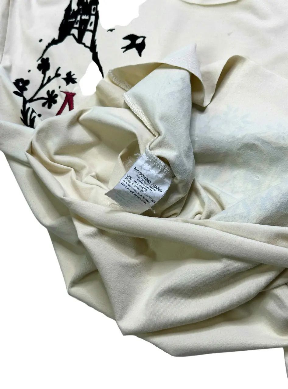 Moschino Moschino avant garde vintage shirt Size S / US 4 / IT 40 - 5 Thumbnail