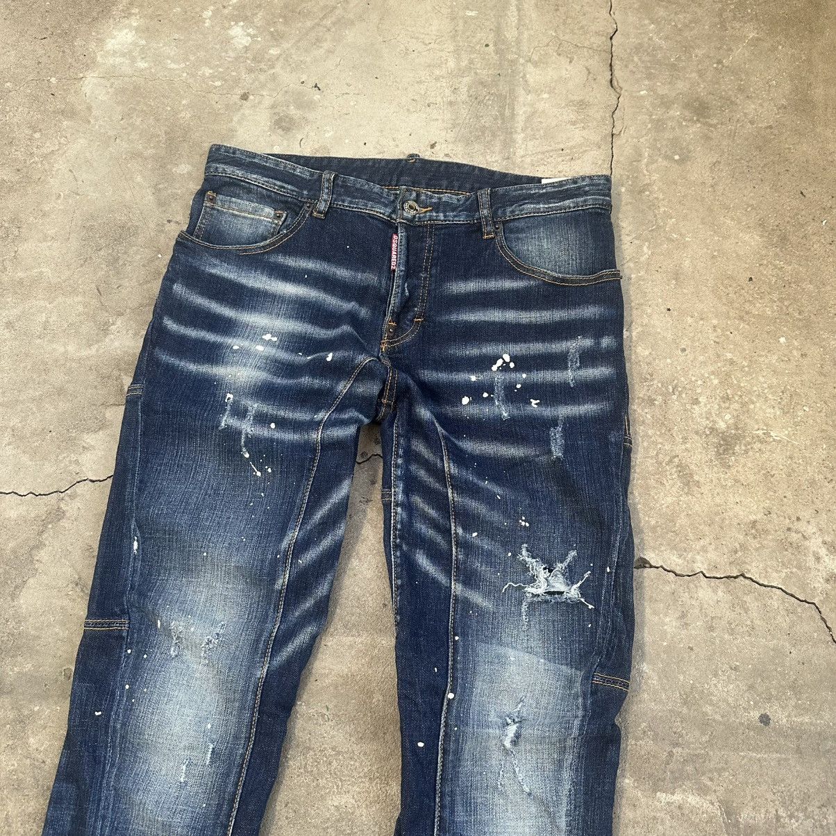 Dsquared2 Vintage Dsquared2 2019 Luxury Denim Jeans Made In Italy Size US 34 / EU 50 - 4 Thumbnail