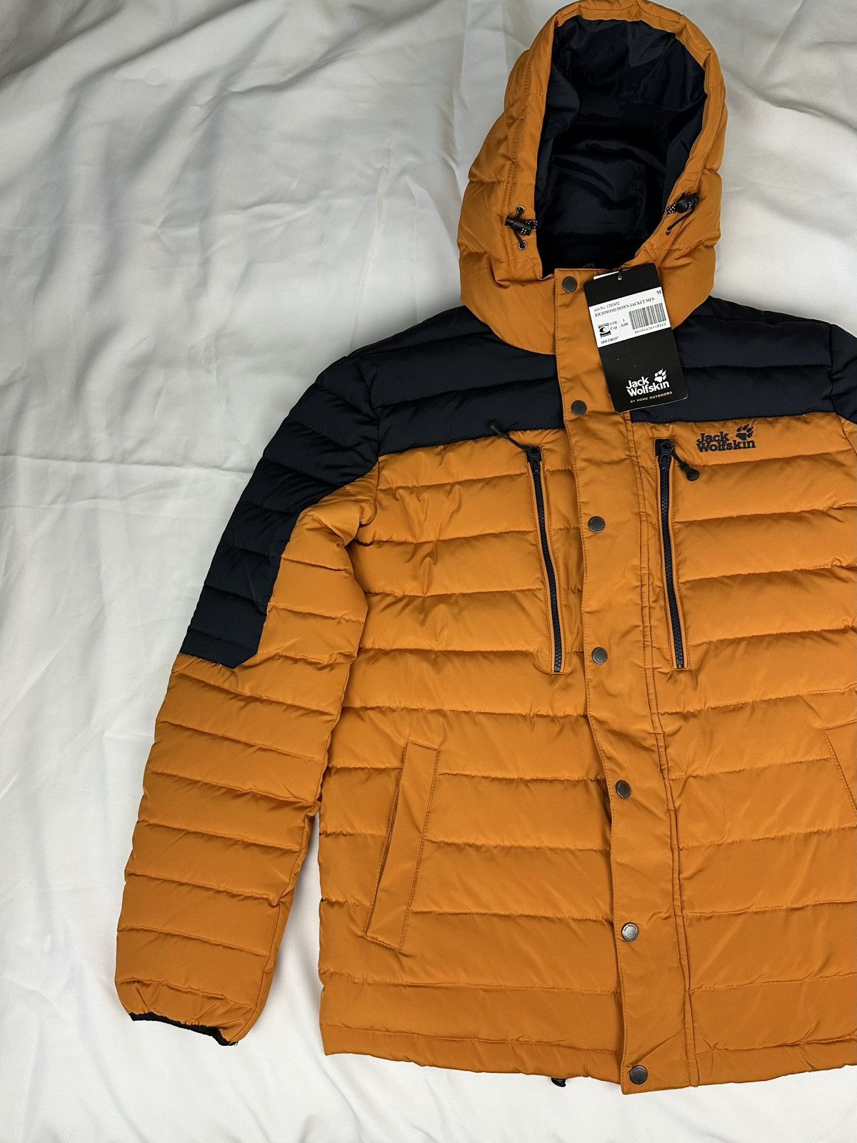Jack Wolfskin NWT Mens Jack Wolfskin Richmond Down Jacket Puffer Size M-L Size US M / EU 48-50 / 2 - 2 Thumbnail
