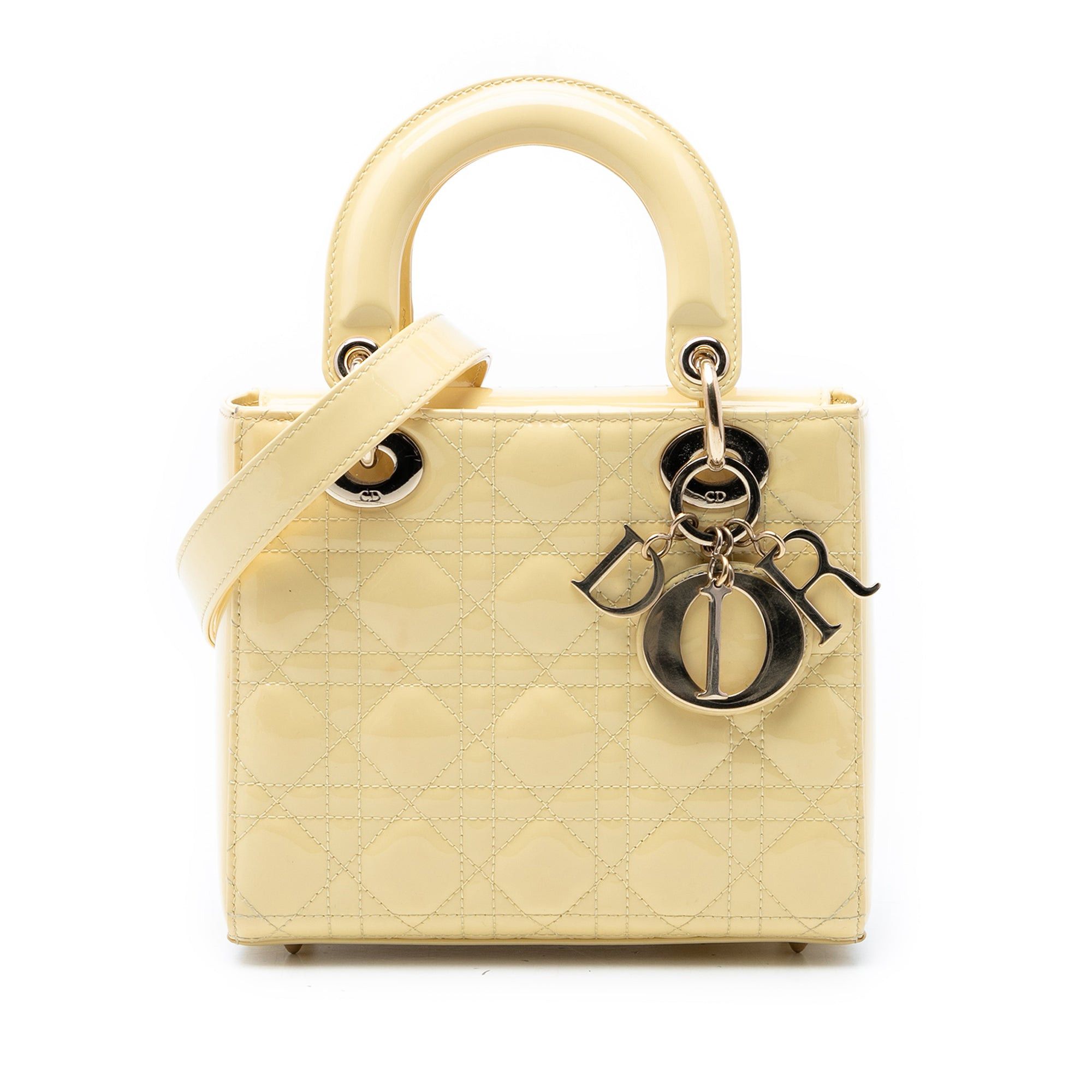 Dior Small Patent Cannage Lady Dior Size ONE SIZE - 1 Thumbnail