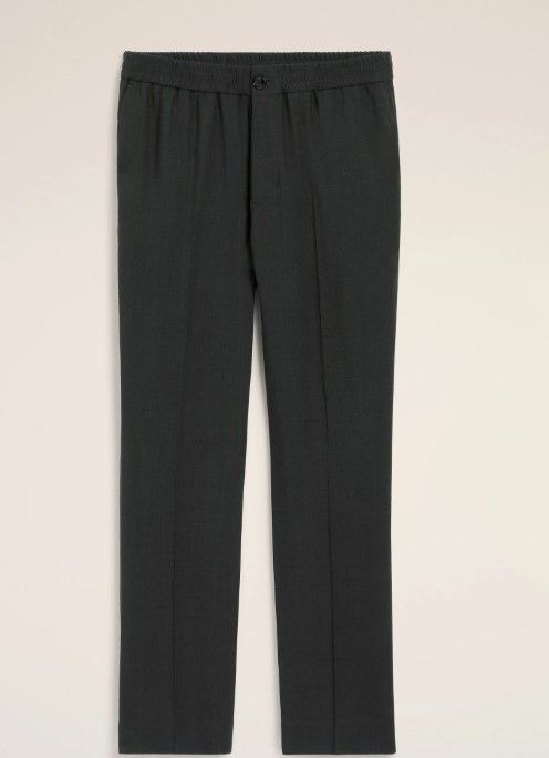 AMI AMI Paris Elasticated Waistband Straight-Leg Trousers Size US 30 / EU 46 - 9 Thumbnail