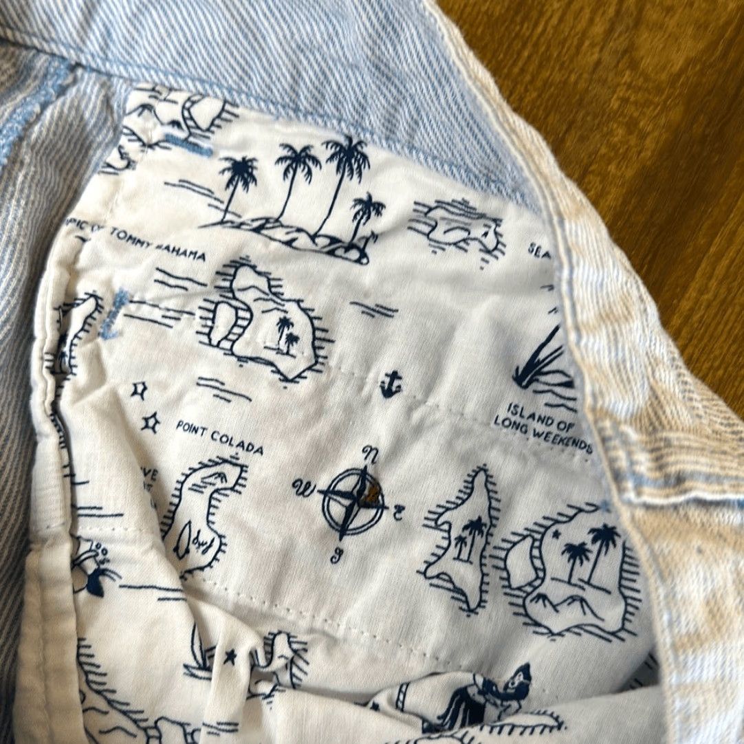 Tommy Bahama Tommy Bahama Relax Linen Chino Beach Shorts size 34 Size US 32 / EU 48 - 5 Thumbnail