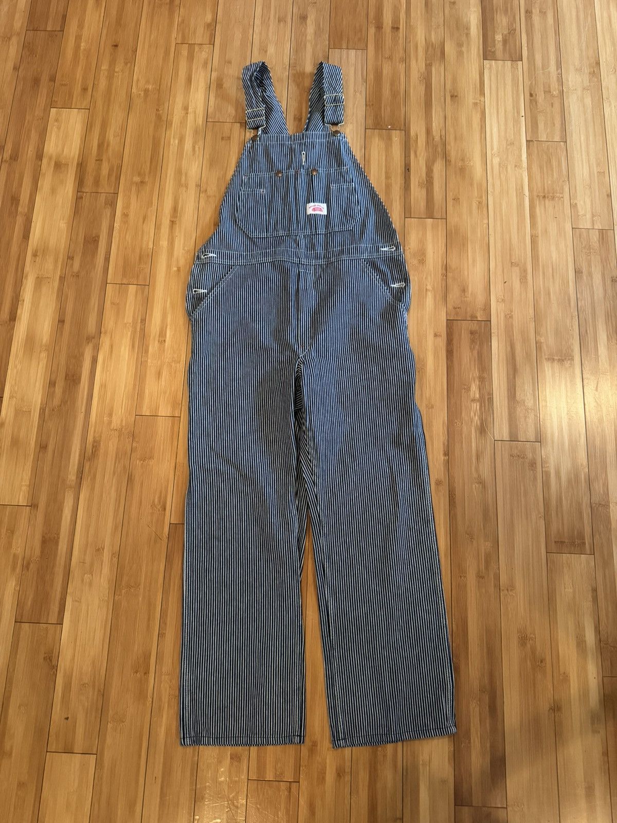 Other Round House Striped Overalls Size US 33 - 1 Thumbnail