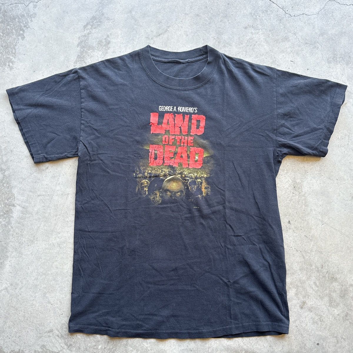 Vintage Vintage 2005 Land of the Dead black cotton Tee Size US M / EU 48-50 / 2 - 1 Thumbnail