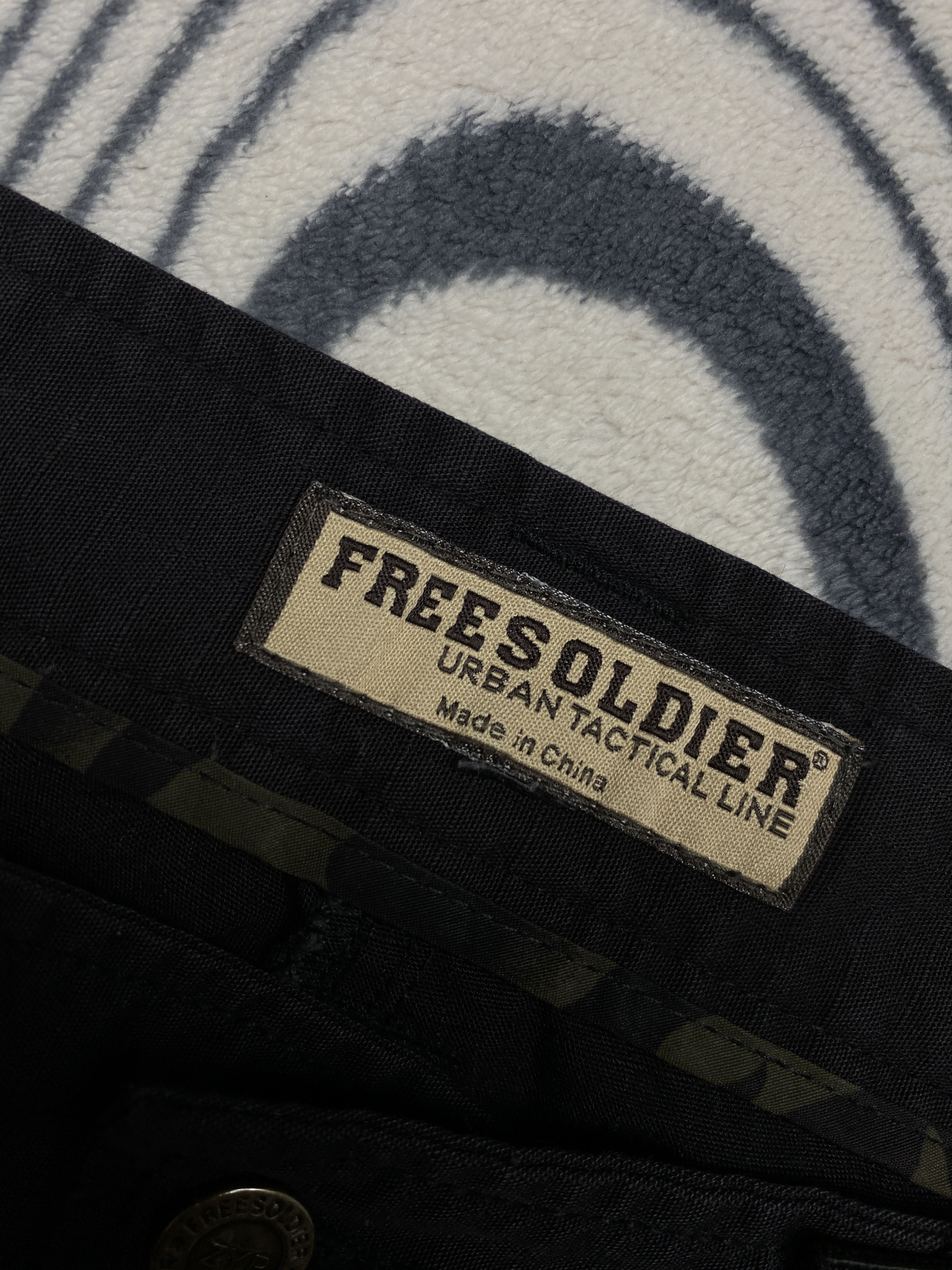 20471120 Freesoldier Vintage Military Cargo Pants Y2K Double Knee Size US 34 / EU 50 - 4 Thumbnail