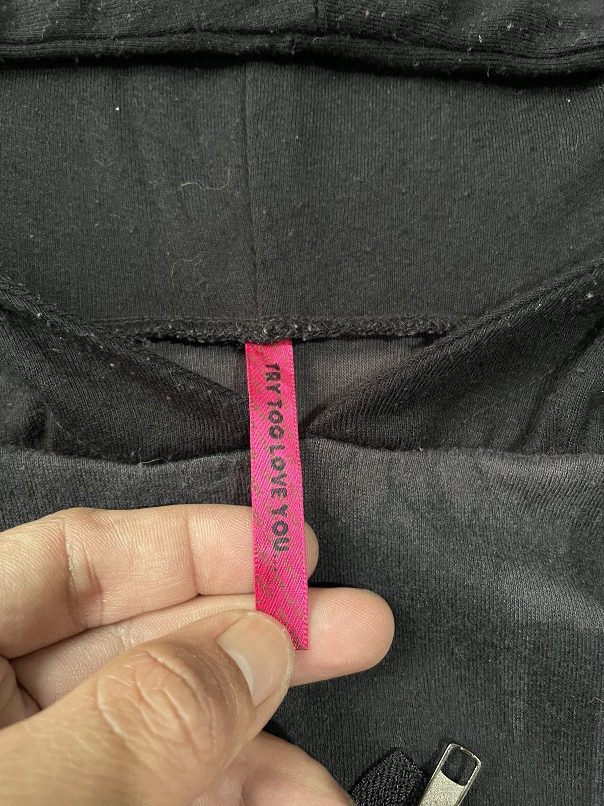 Japanese Brand TRY TO LOVE YOU JAPANESE MULTI ZIPPER STYLE HOODIE Size US S / EU 44-46 / 1 - 11 Thumbnail