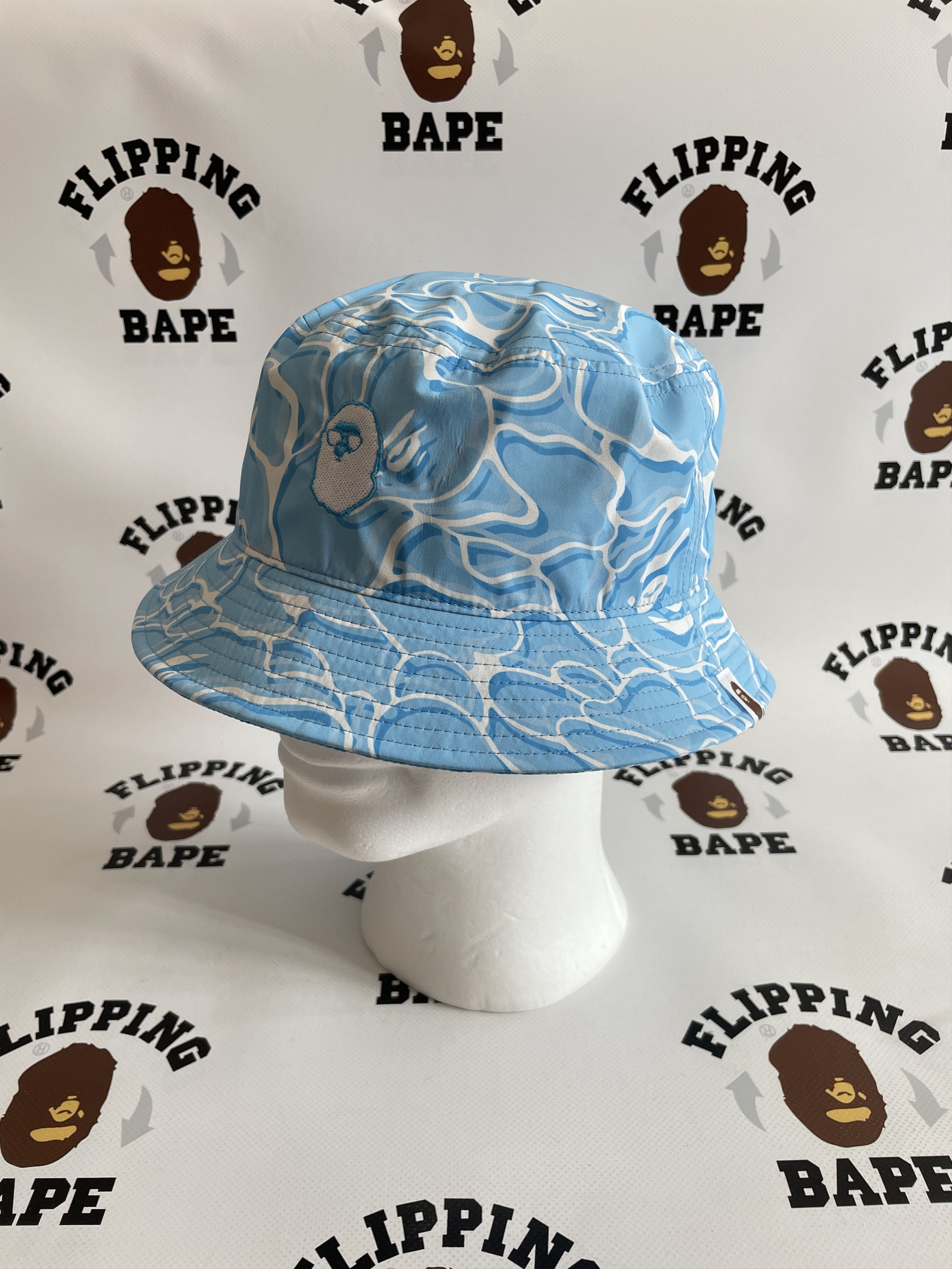 Bape ABC SEA SURFACE CAMO BUCKET HAT Size ONE SIZE - 2 Thumbnail