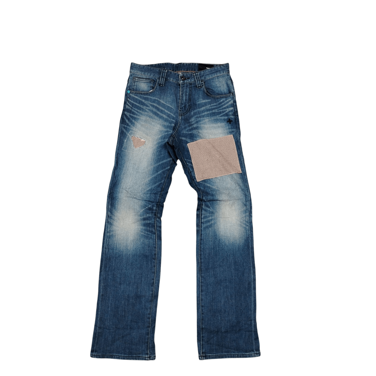 Hurley patchwork denim