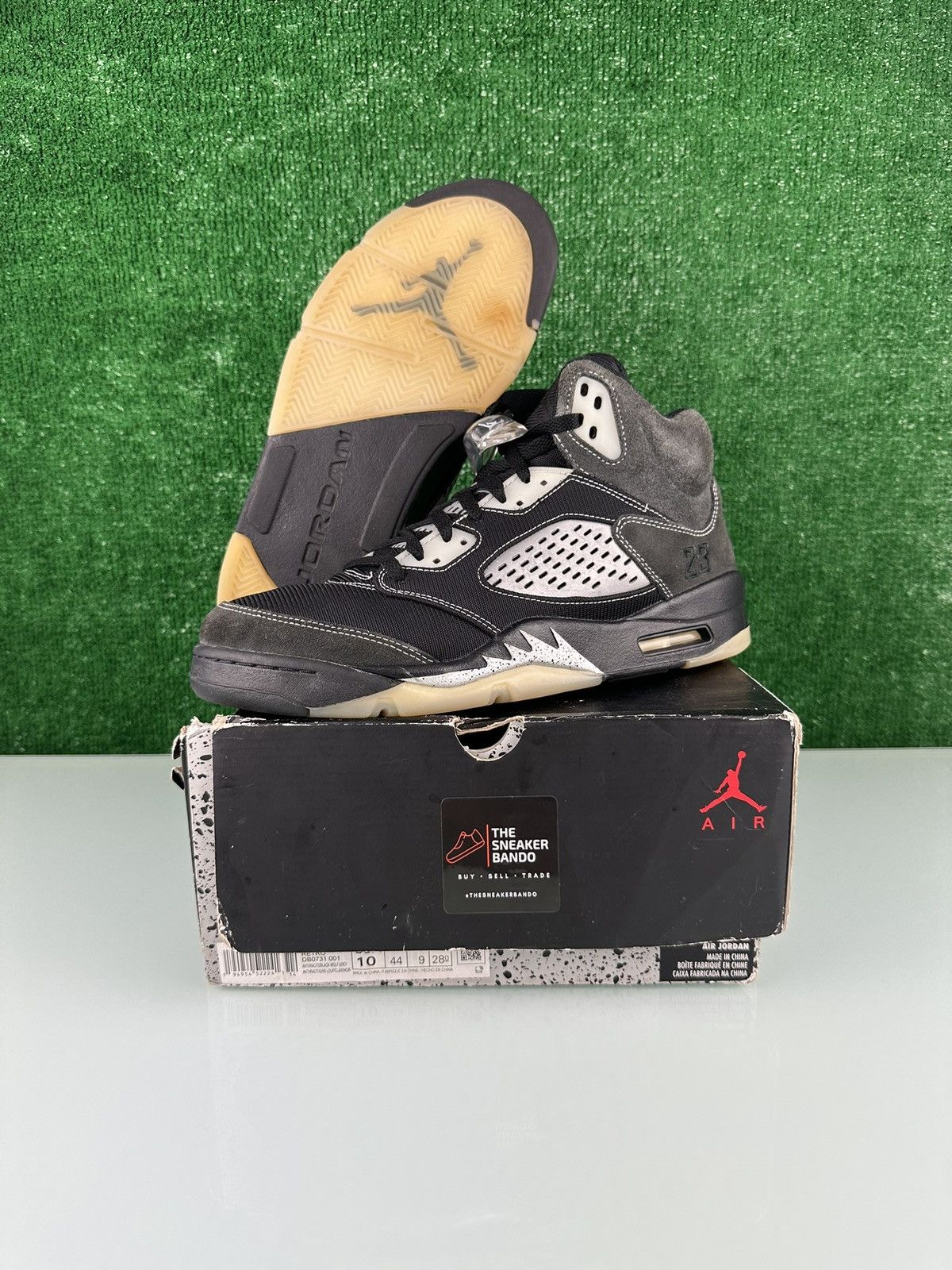 Air Jordan 5 Retro Anthracite size 10