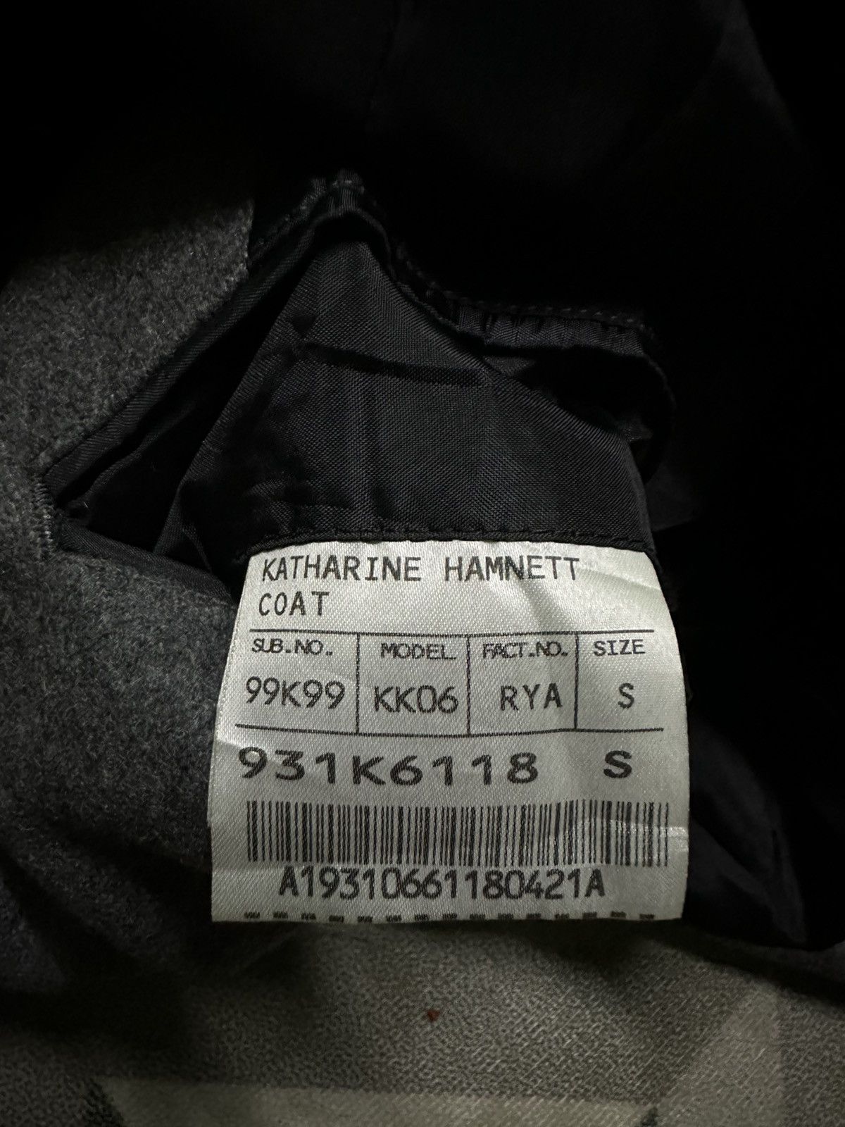 Katharine Hamnett London Katharine hamnett London long coat Size S / US 4 / IT 40 - 6 Thumbnail