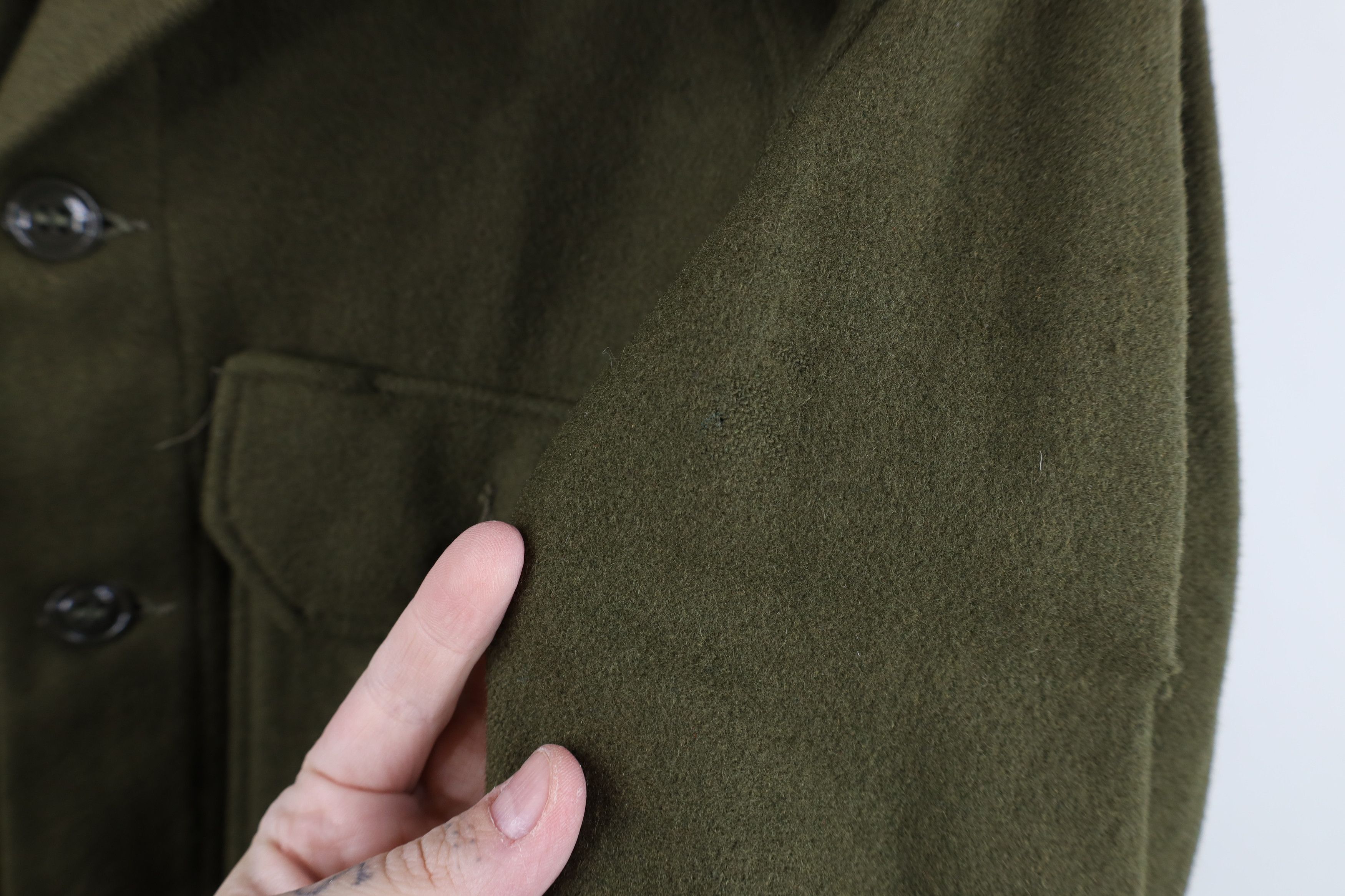 Vintage Vintage 60s Vietnam War Military Button Shirt Jacket USA Size US S / EU 44-46 / 1 - 12 Thumbnail
