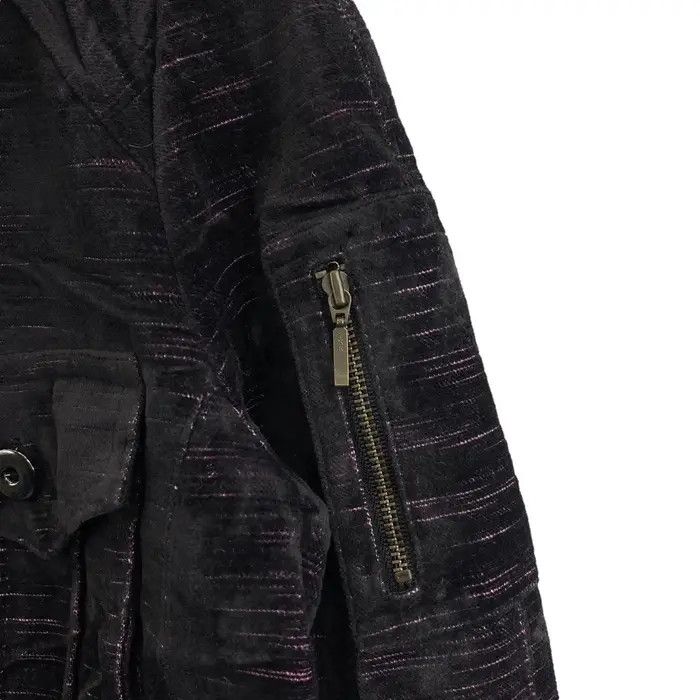 Vintage Vtg 90’ TIRA VENTO DONNA Punk Motocycle Tactical Jacket Size M / US 6-8 / IT 42-44 - 4 Thumbnail
