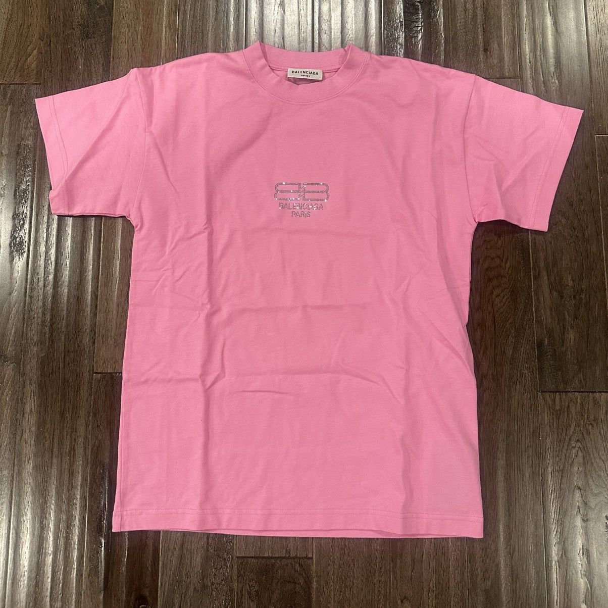 Balenciaga Balenciaga Pink BB TShirt Size US XS / EU 42 / 0 - 1 Thumbnail