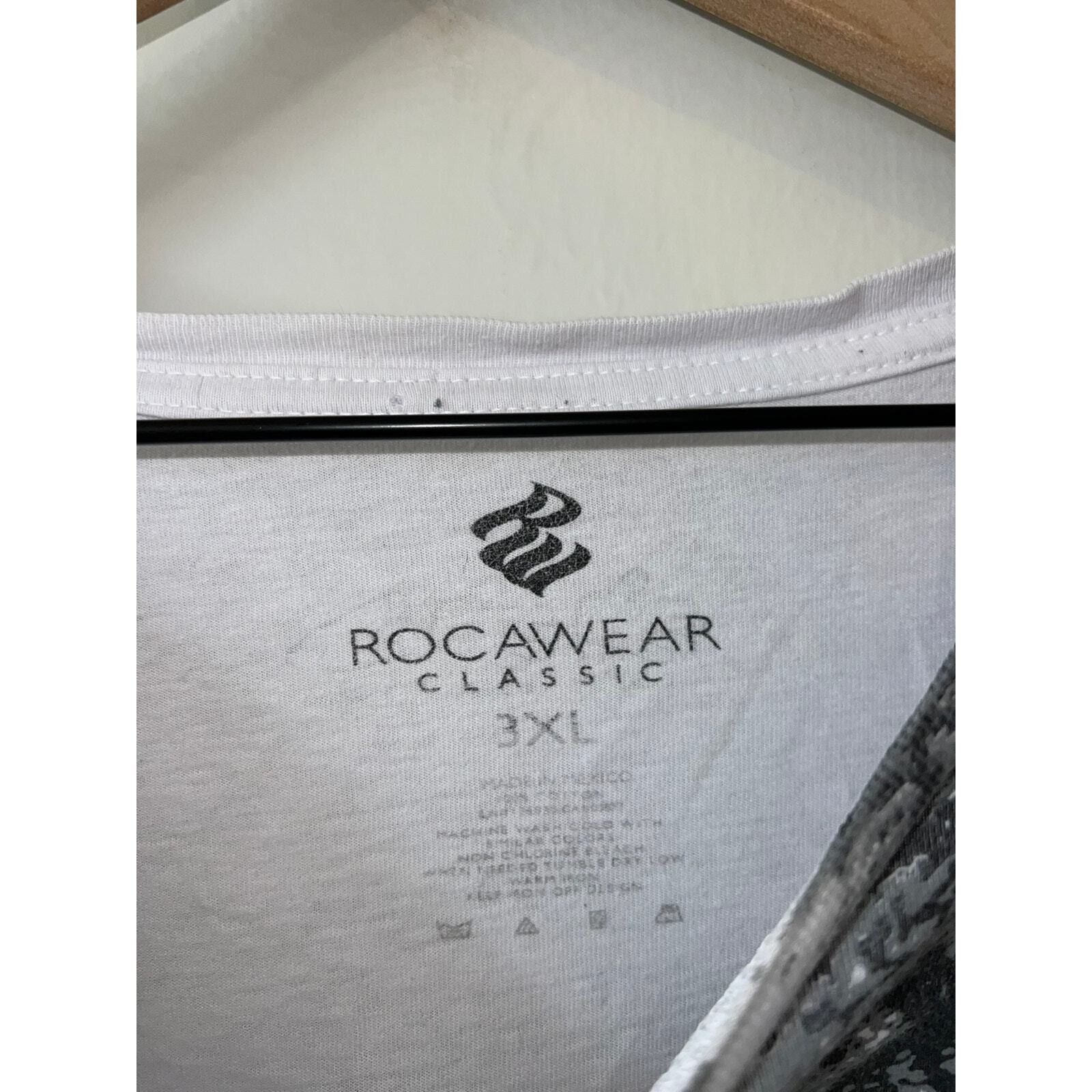 Rocawear Y2K Rocawear Roc Sport Biking Bike Graphic Shirt 2000s 3XL Size US XXL / EU 58 / 5 - 8 Thumbnail