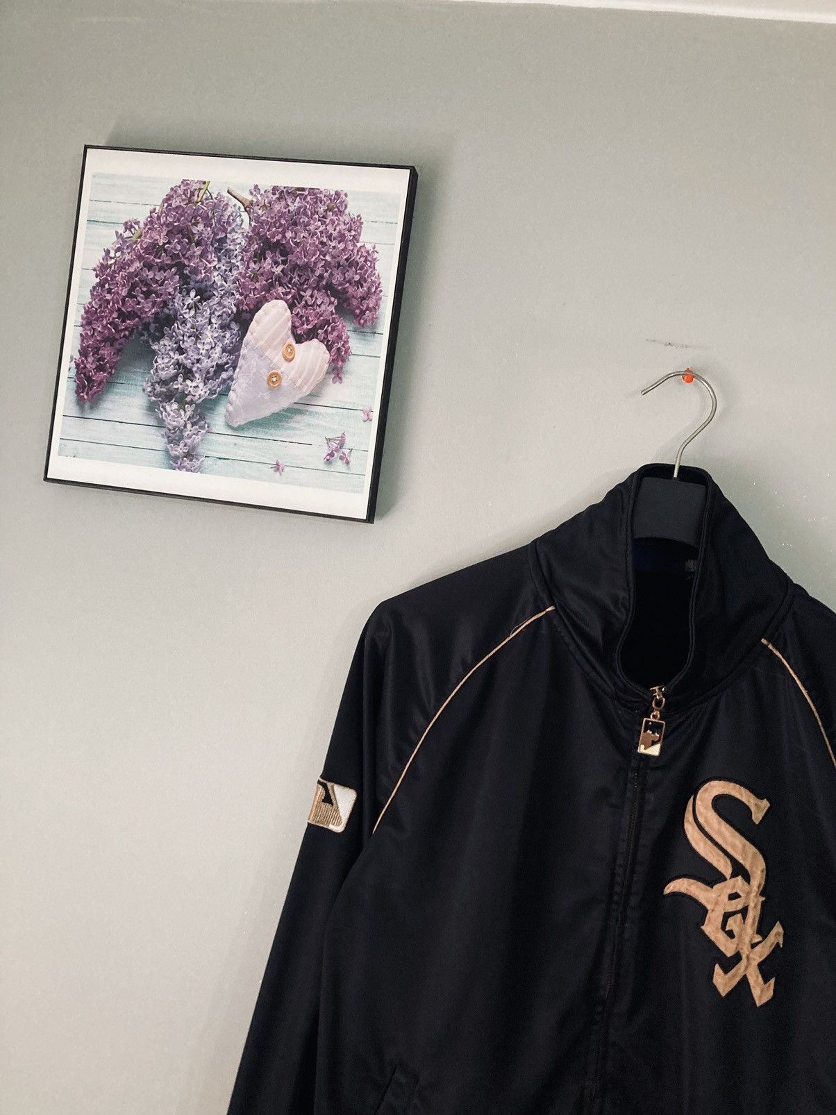 Majestic Vintage Chicago white Sox mlb zip sweatshirt jacket L y2k Size US L / EU 52-54 / 3 - 4 Thumbnail