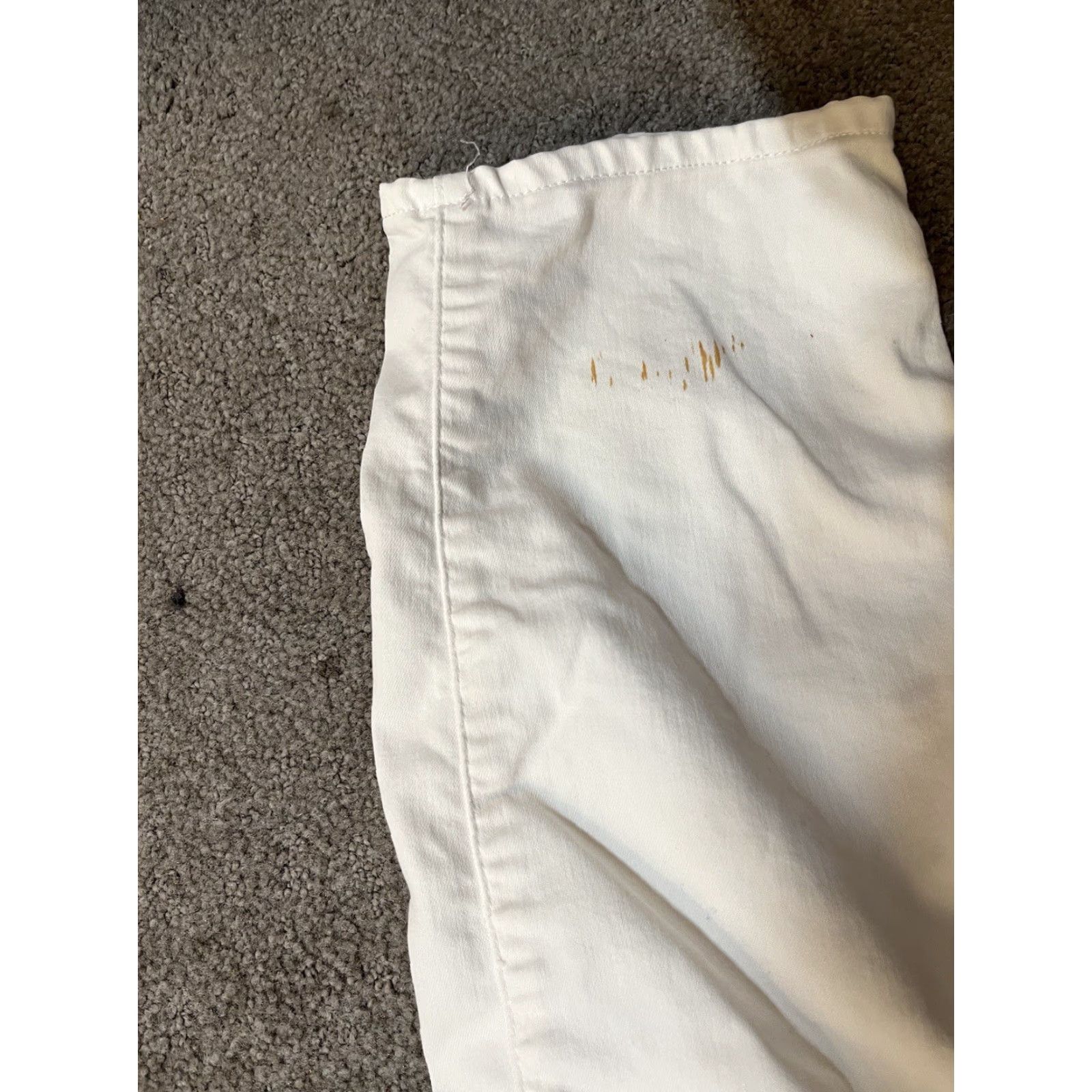 Calvin Klein Calvin Klein Jeans Womens 10 White High Rise Ankle Skinny Distressed Medium Wash Denim 5-Pocket Size 32" / US 10 / IT 46 - 7 Thumbnail