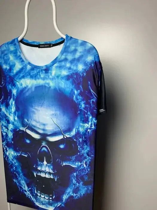 Band Tees Skulls T-shirt vintage rock tee size XL reverse logo Size US XL / EU 56 / 4 - 2 Thumbnail