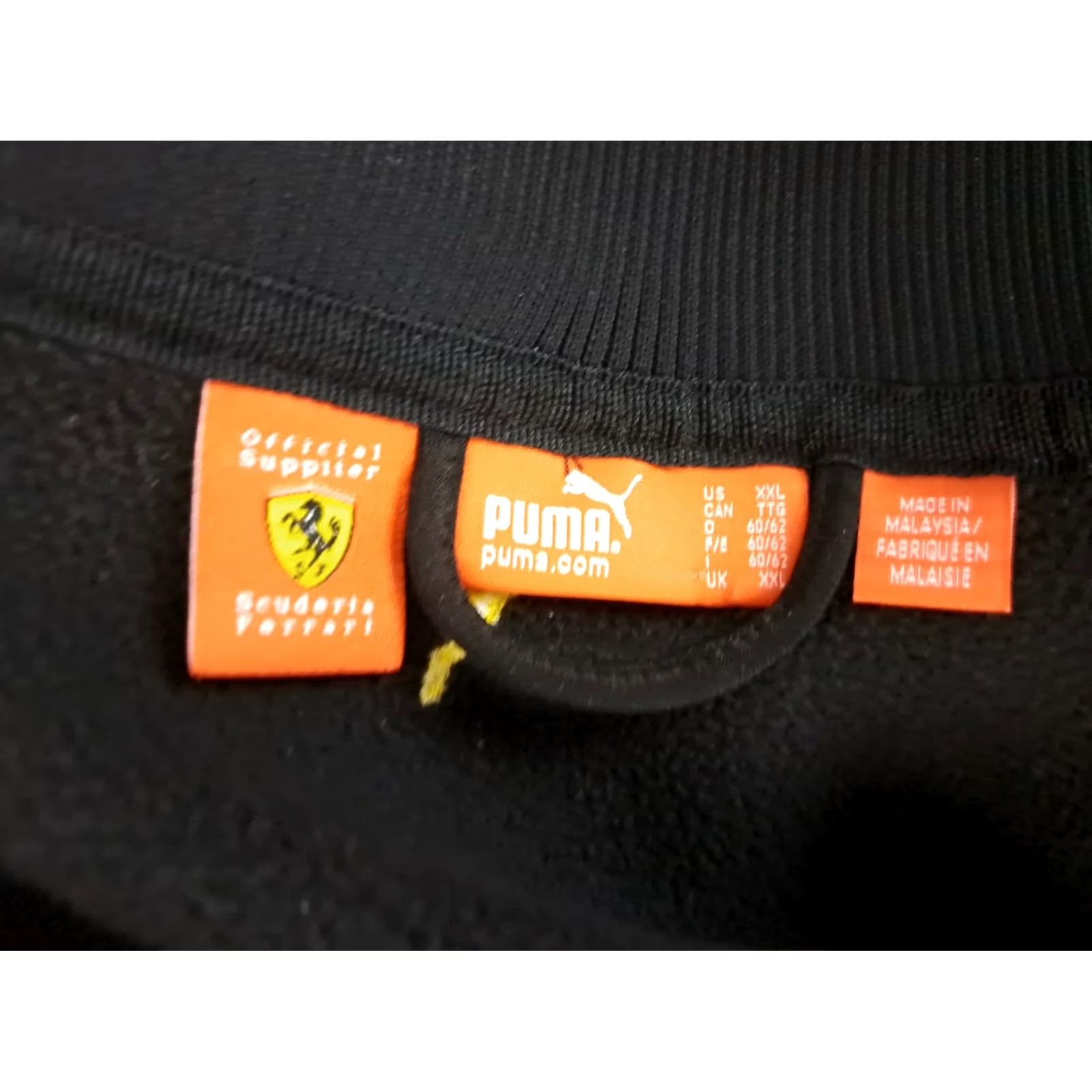 Puma VINTAGE Puma Scuderia Ferrari Racing Track Sweatshirt Jacket 2XL Size US XXL / EU 58 / 5 - 5 Thumbnail