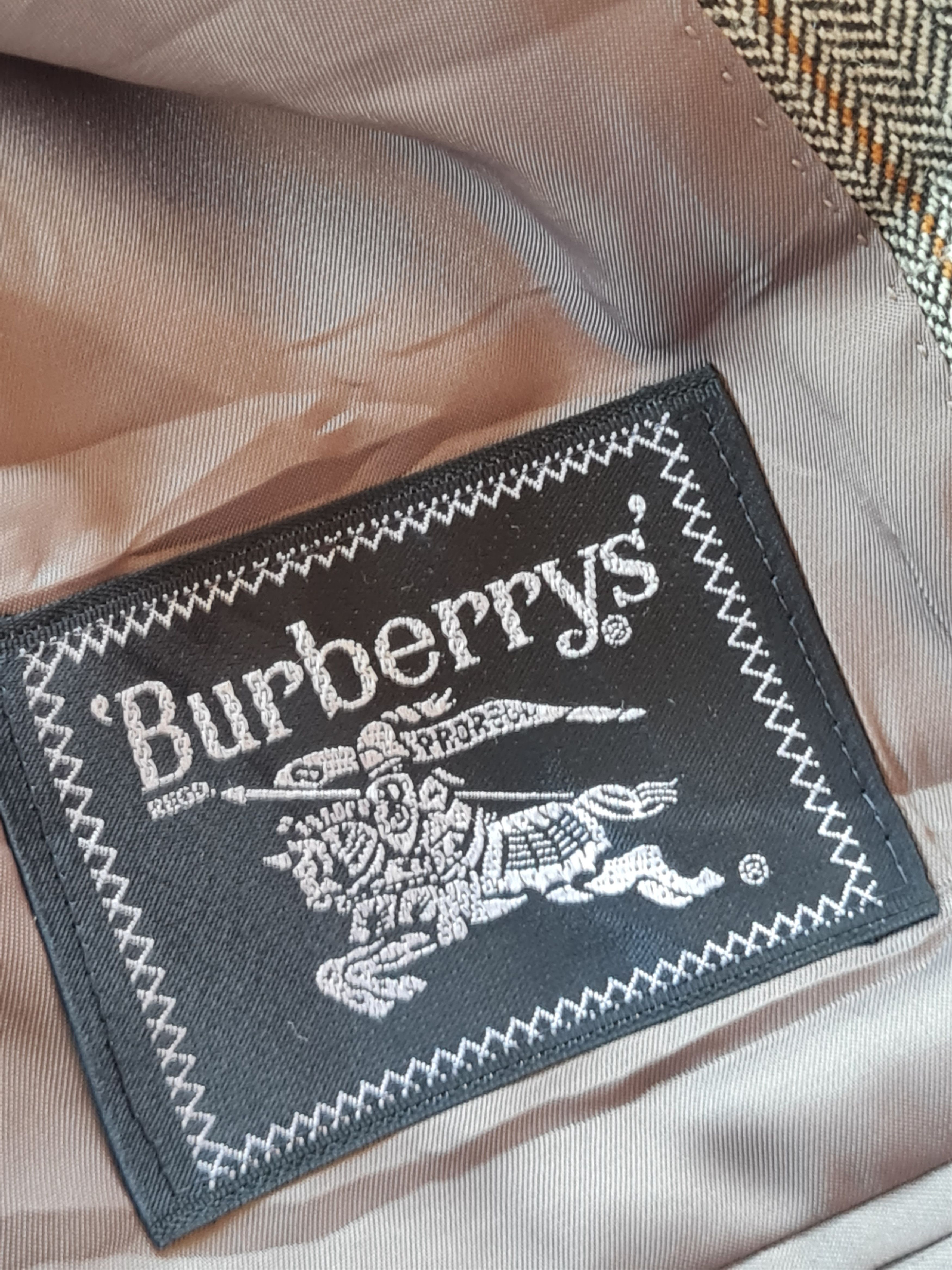 Burberry Prorsum × Vintage Burberrys Blazer Jacket Size US M / EU 48-50 / 2 - 8 Thumbnail
