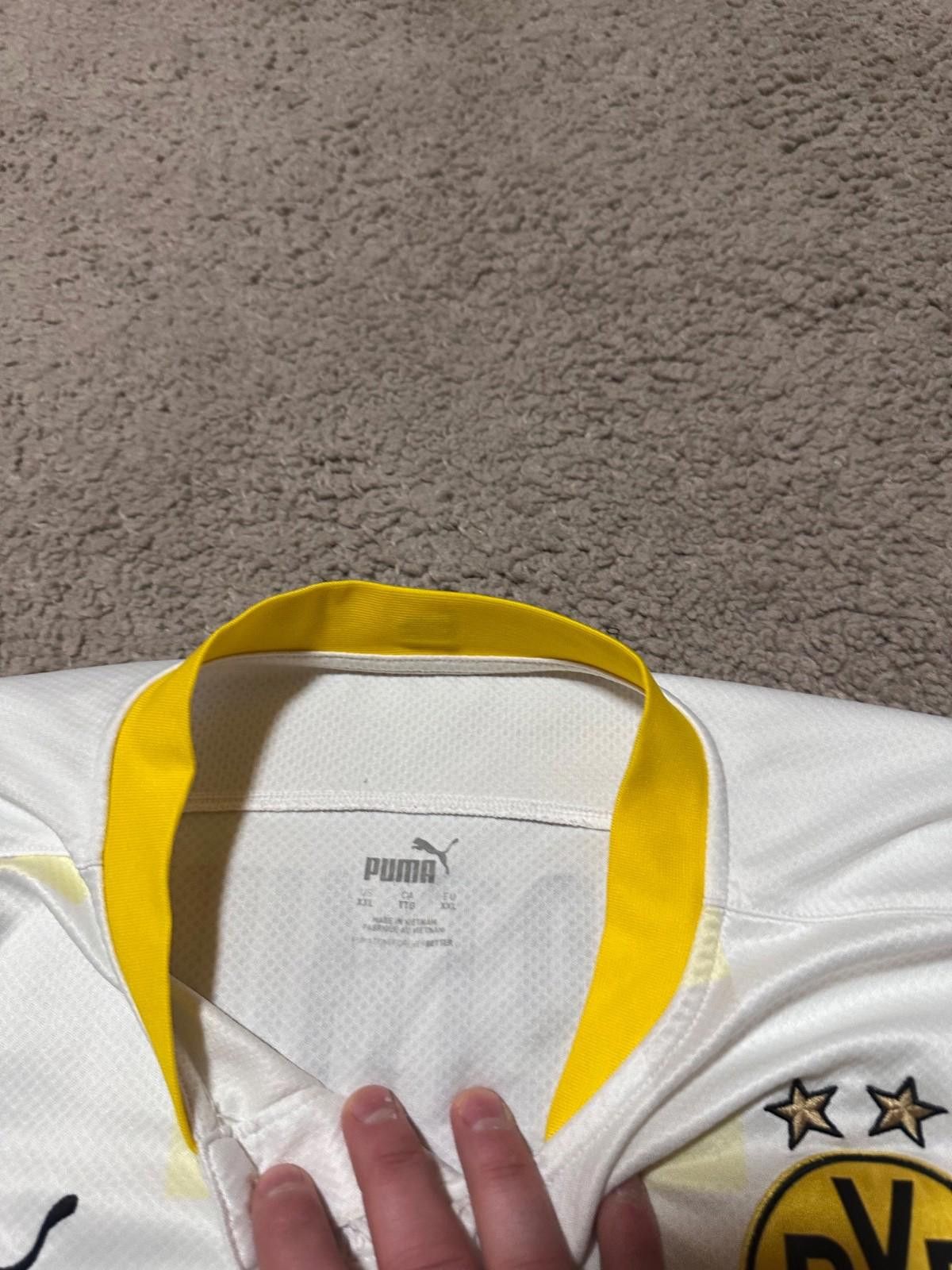 Puma BORUSSIA DORTMUND 2020 SHIRT SOCCER JERSEY PUMA #24 MEUNIER Size US XXL / EU 58 / 5 - 7 Thumbnail