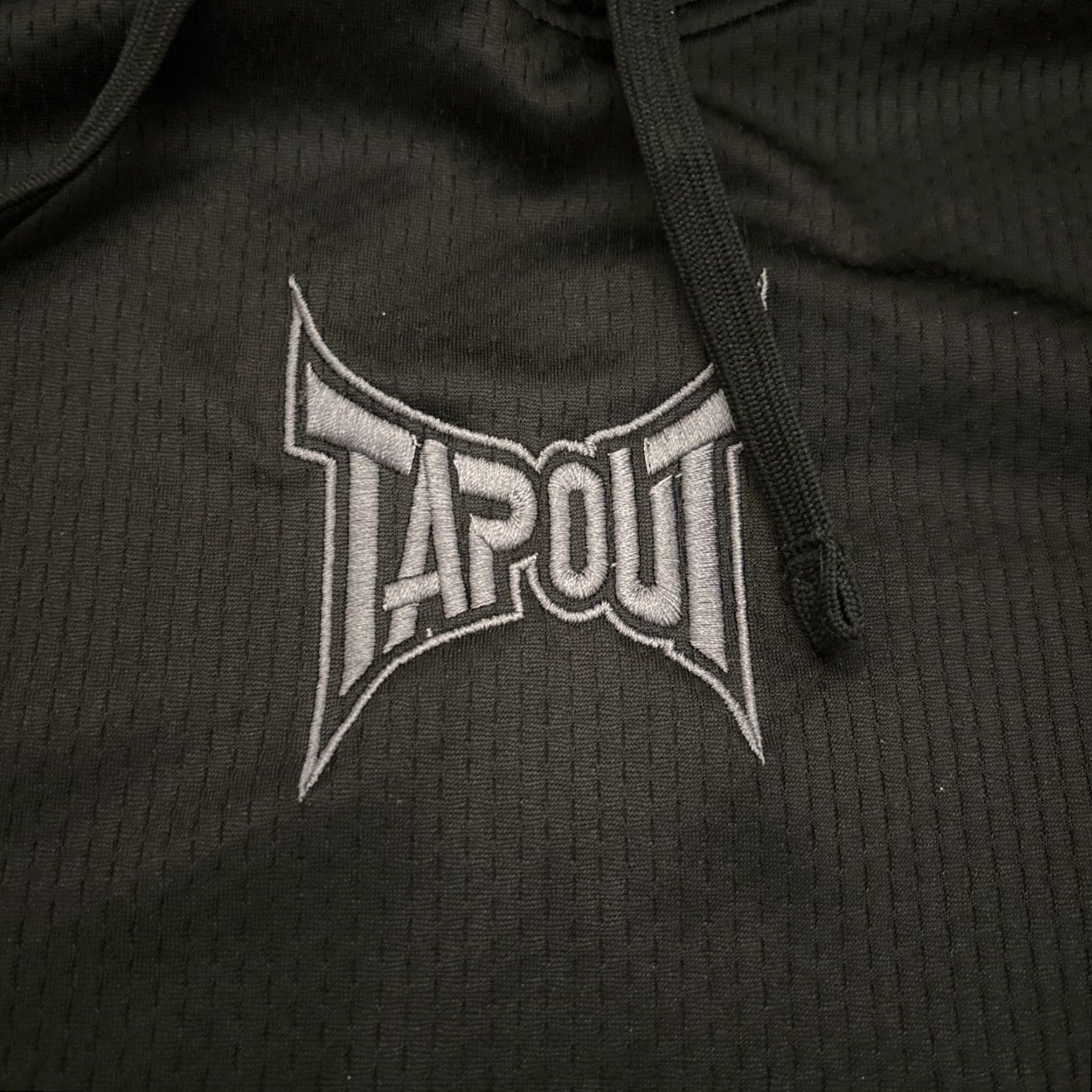Tapout TapOut Hoodie Adult Black Pullover Logo Long Sleeve Mens XL MMA EUC Size US XL / EU 56 / 4 - 5 Thumbnail