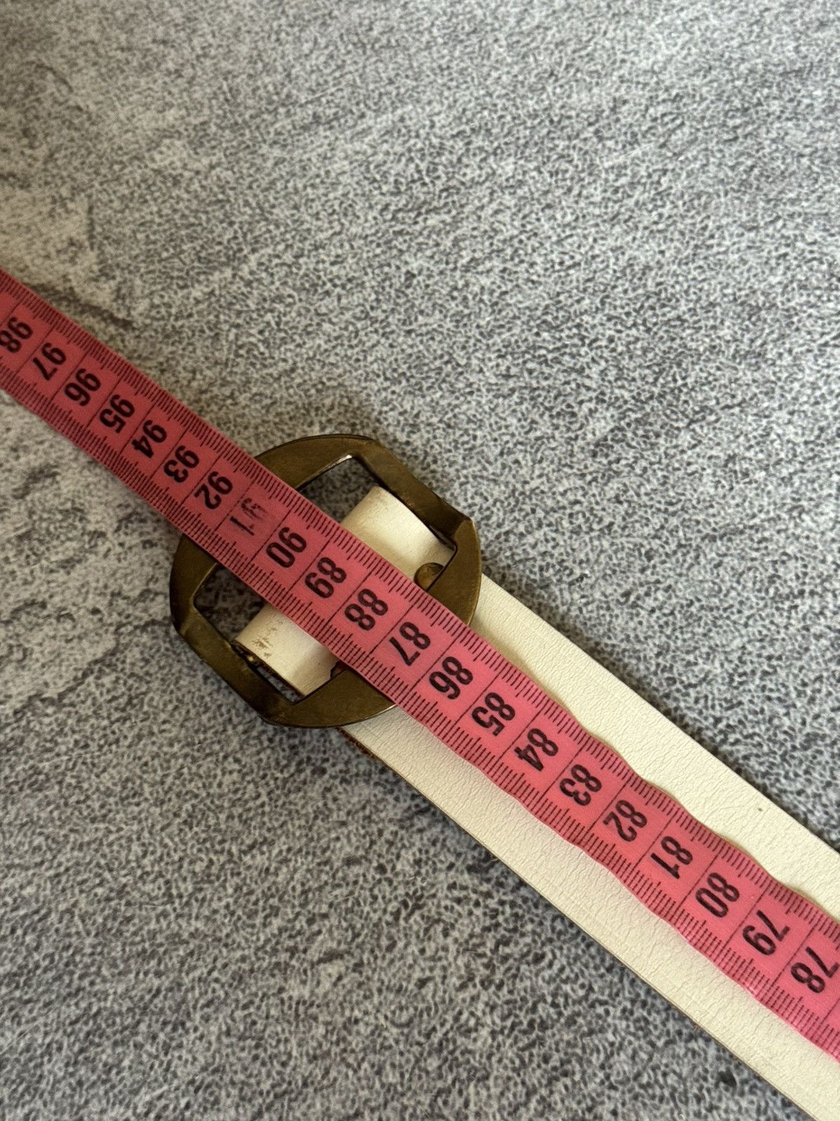 Etro 90s Retro vintage leather belt iconic cows 🐄 metal details Size ONE SIZE - 15 Thumbnail