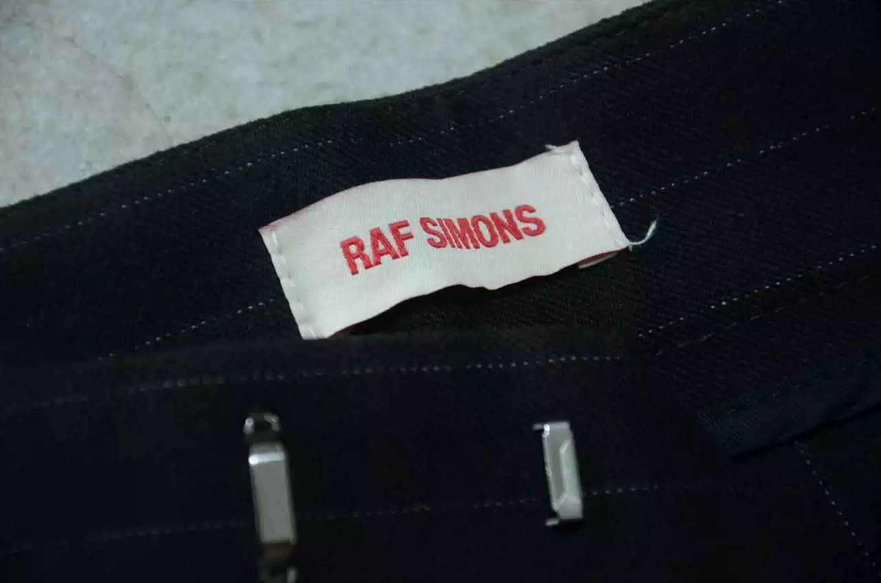 Raf Simons RAF SIMONS patchwork wool casual pants suit pants shorts-25 Size US 30 / EU 46 - 7 Thumbnail