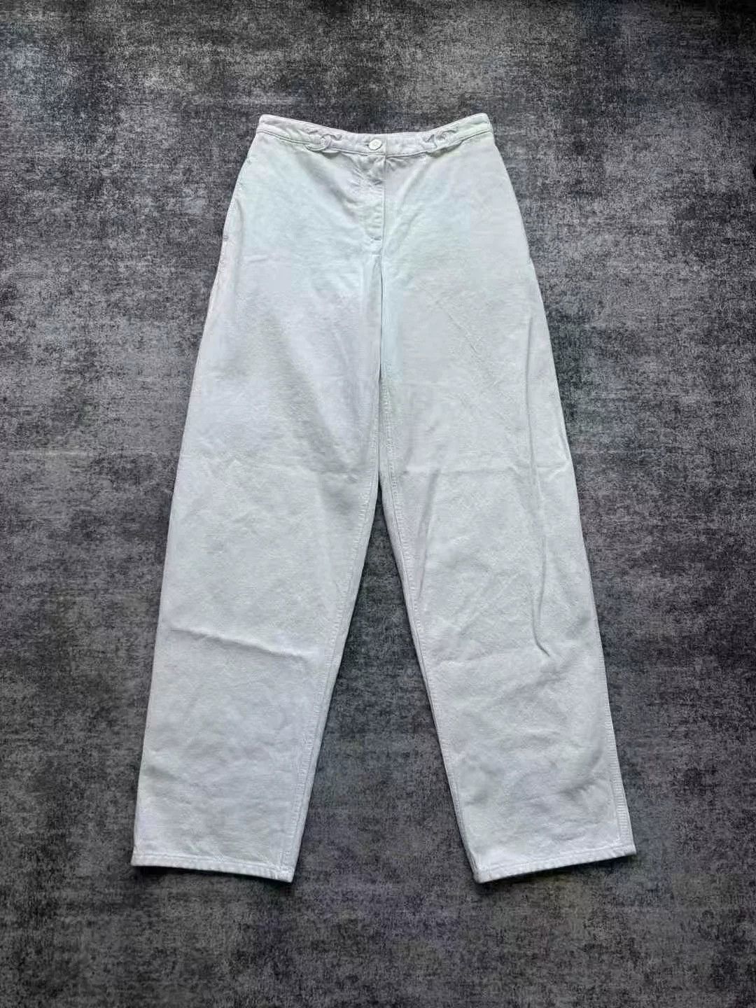 Chanel Chanel White Double C Relaxed Fit Jeans Size 38" / US 16 / IT 52 - 1 Thumbnail