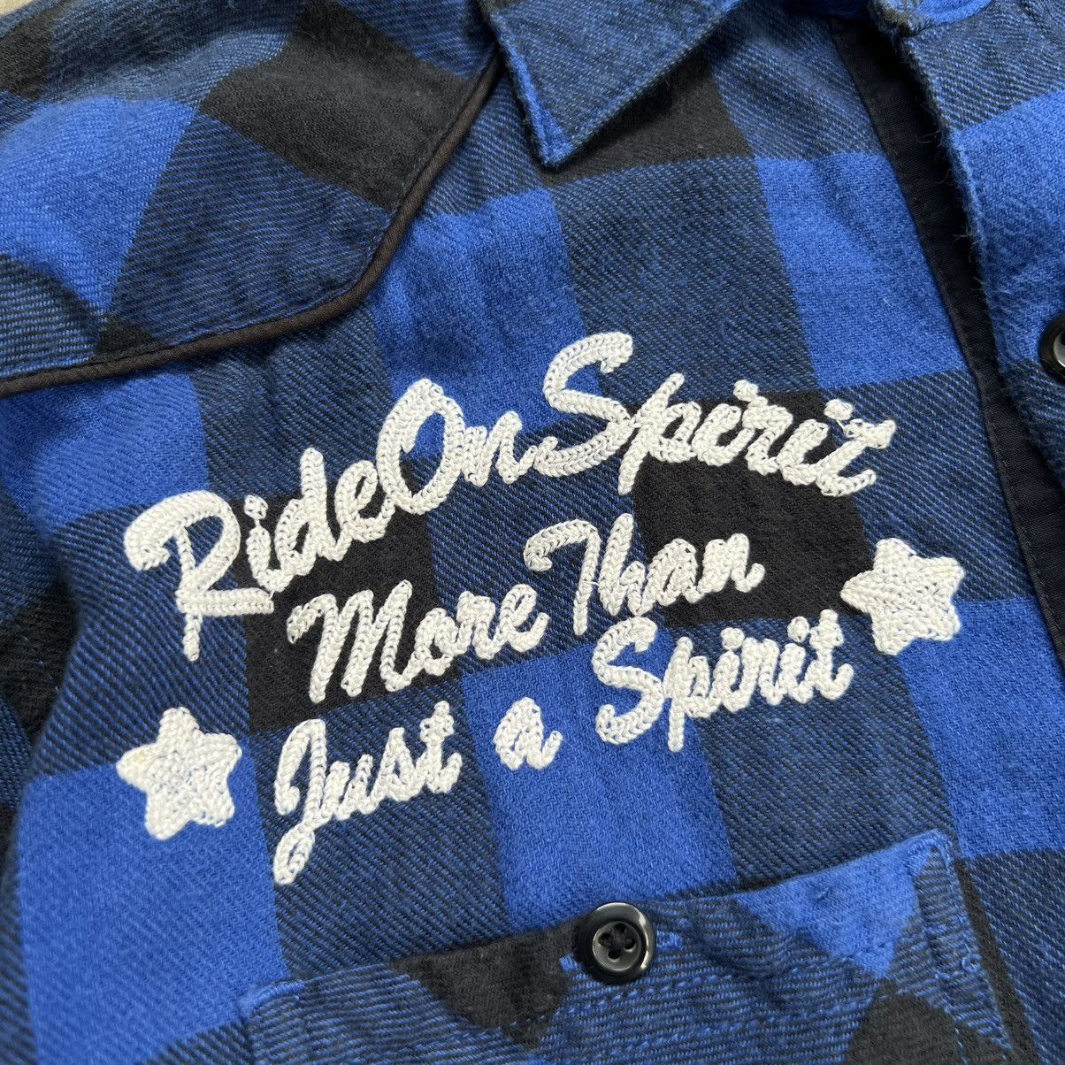 Hysteric Glamour 2000s Sorridere Vkei Style Flannel Shirt Size US M / EU 48-50 / 2 - 5 Thumbnail
