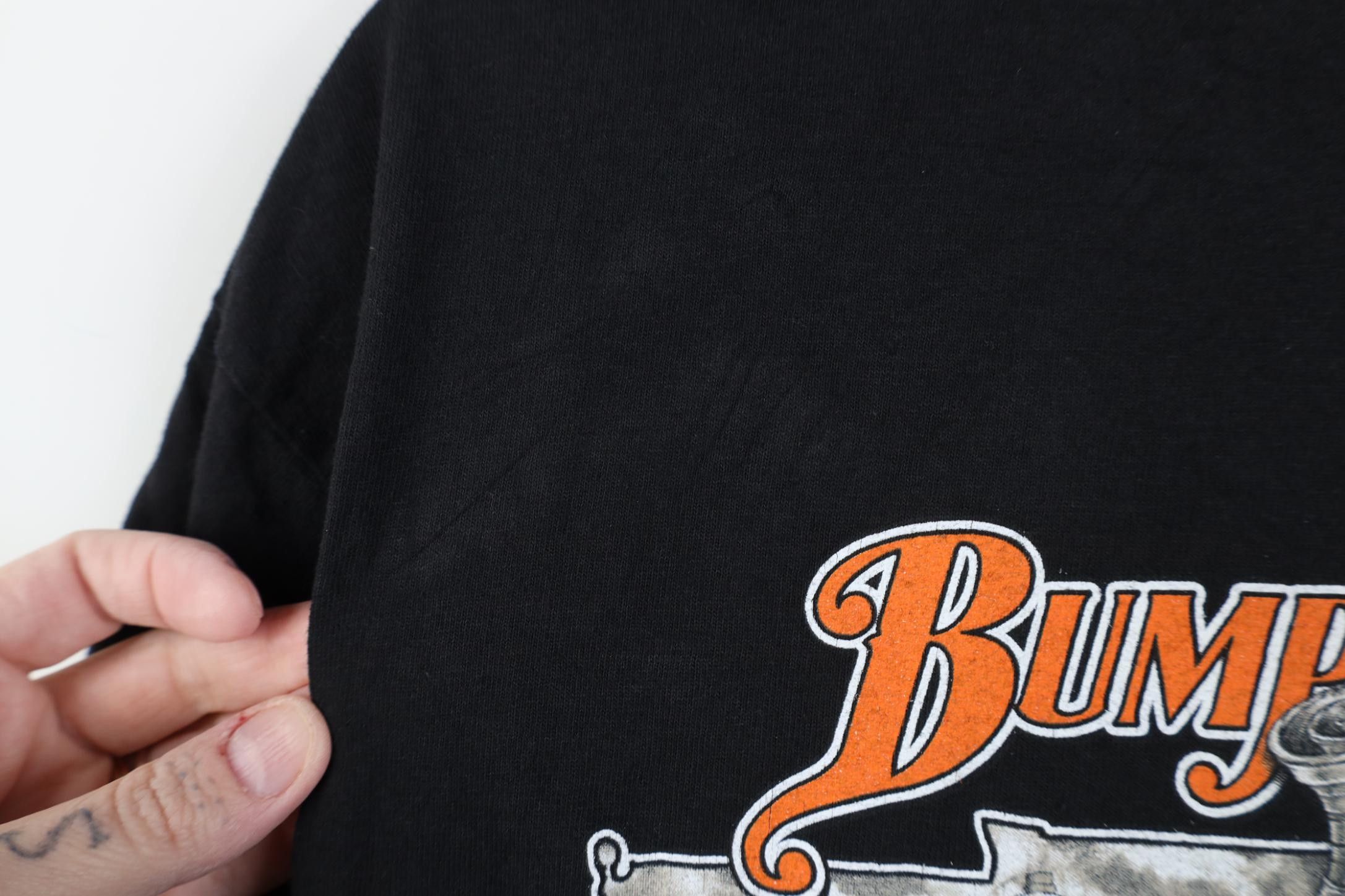 Harley Davidson Vintage Y2K Harley Davidson Spell Out Big Logo T-Shirt Black Size US M / EU 48-50 / 2 - 12 Thumbnail