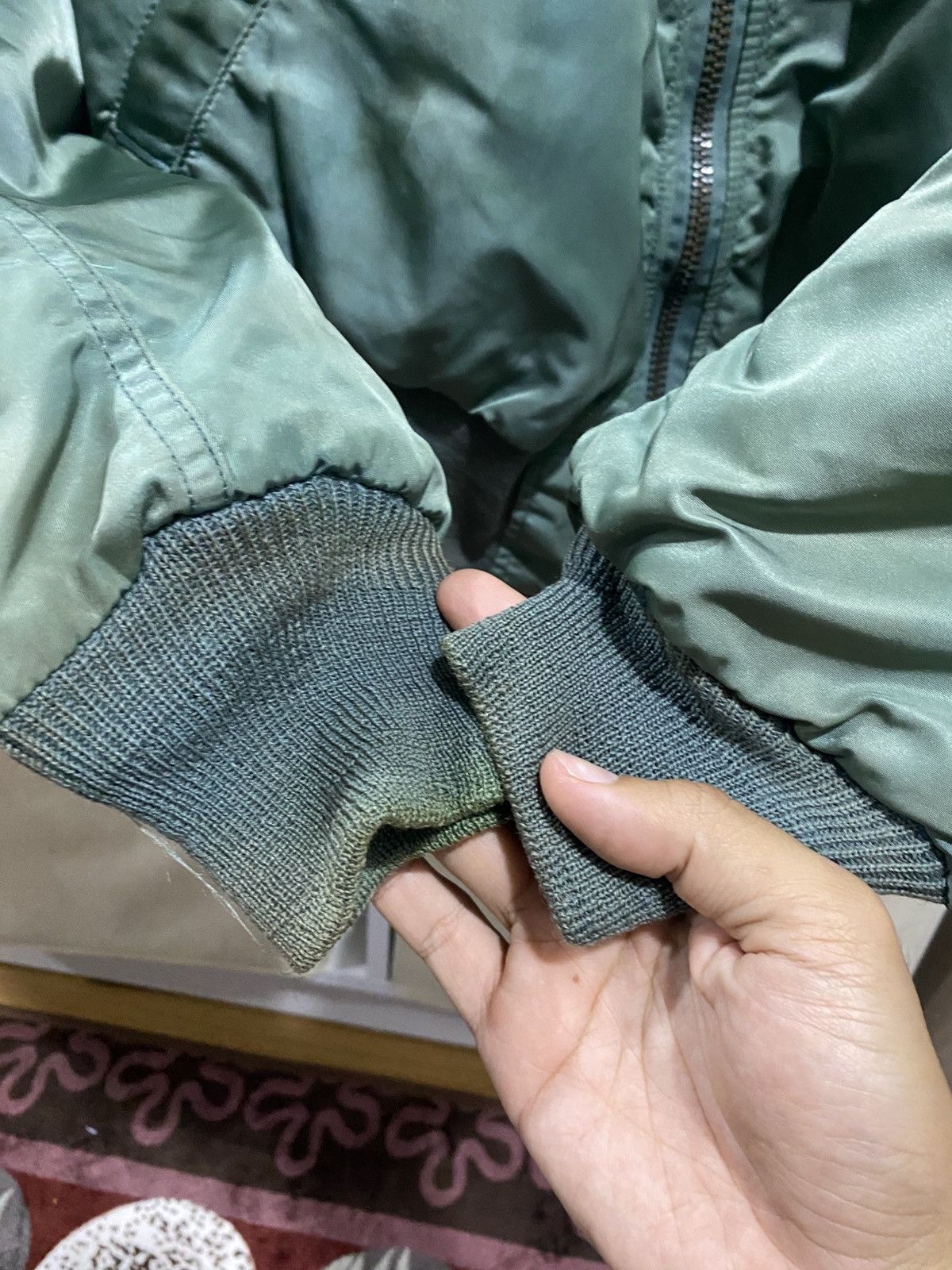 Alpha Industries Vintage Alpha Industries B-15 D USAF Ma-1 Bomber Jacket Size US M / EU 48-50 / 2 - 4 Thumbnail