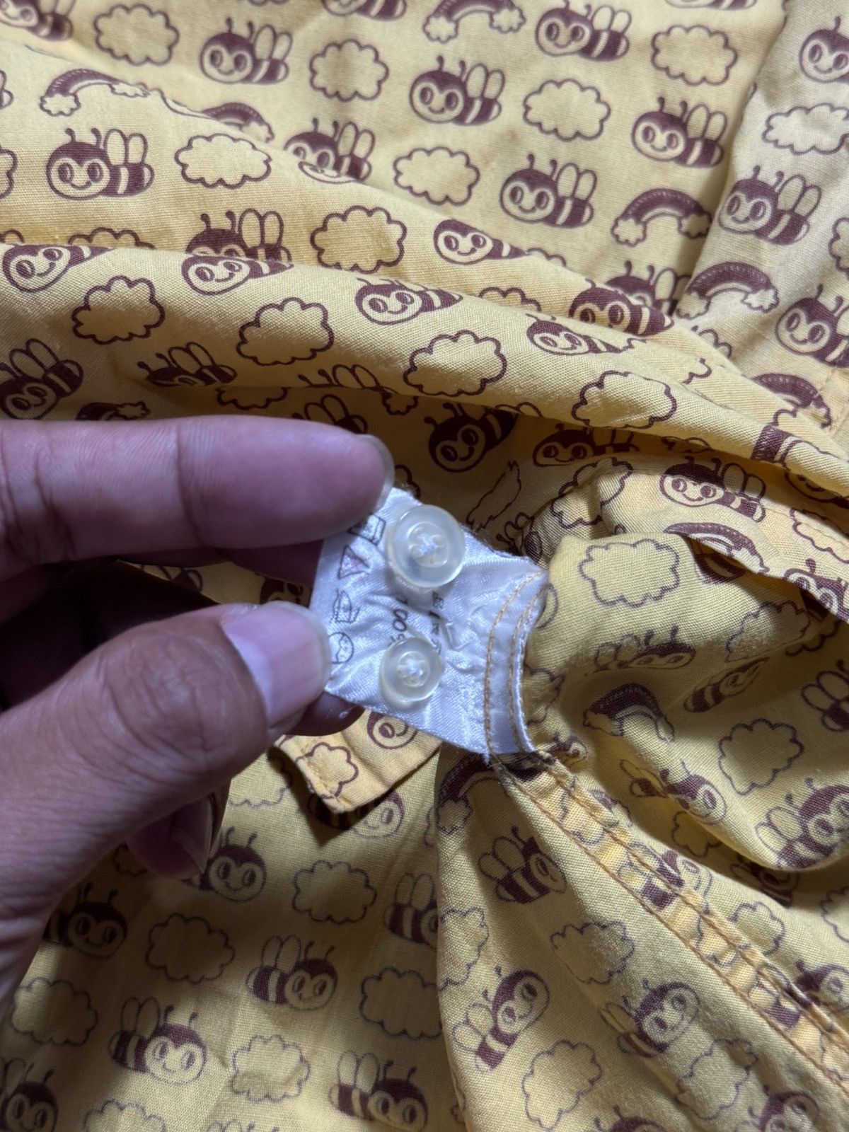 Japanese Brand Beams Boy Japan Print Bee Shirt Button Size US M / EU 48-50 / 2 - 8 Thumbnail