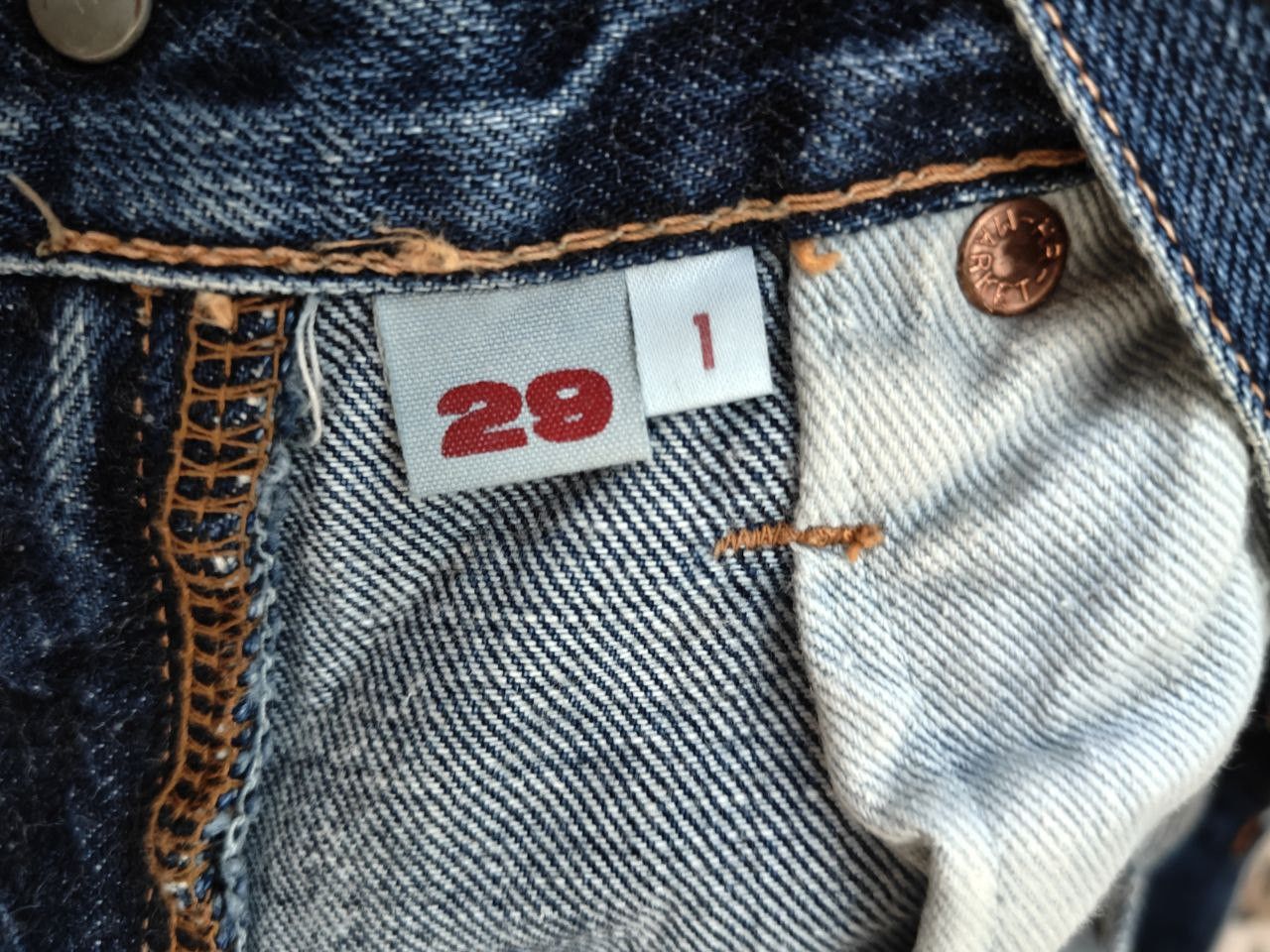 Blue Blue Japan Blue Blue Japan Patch Denim Size US 29 - 9 Thumbnail