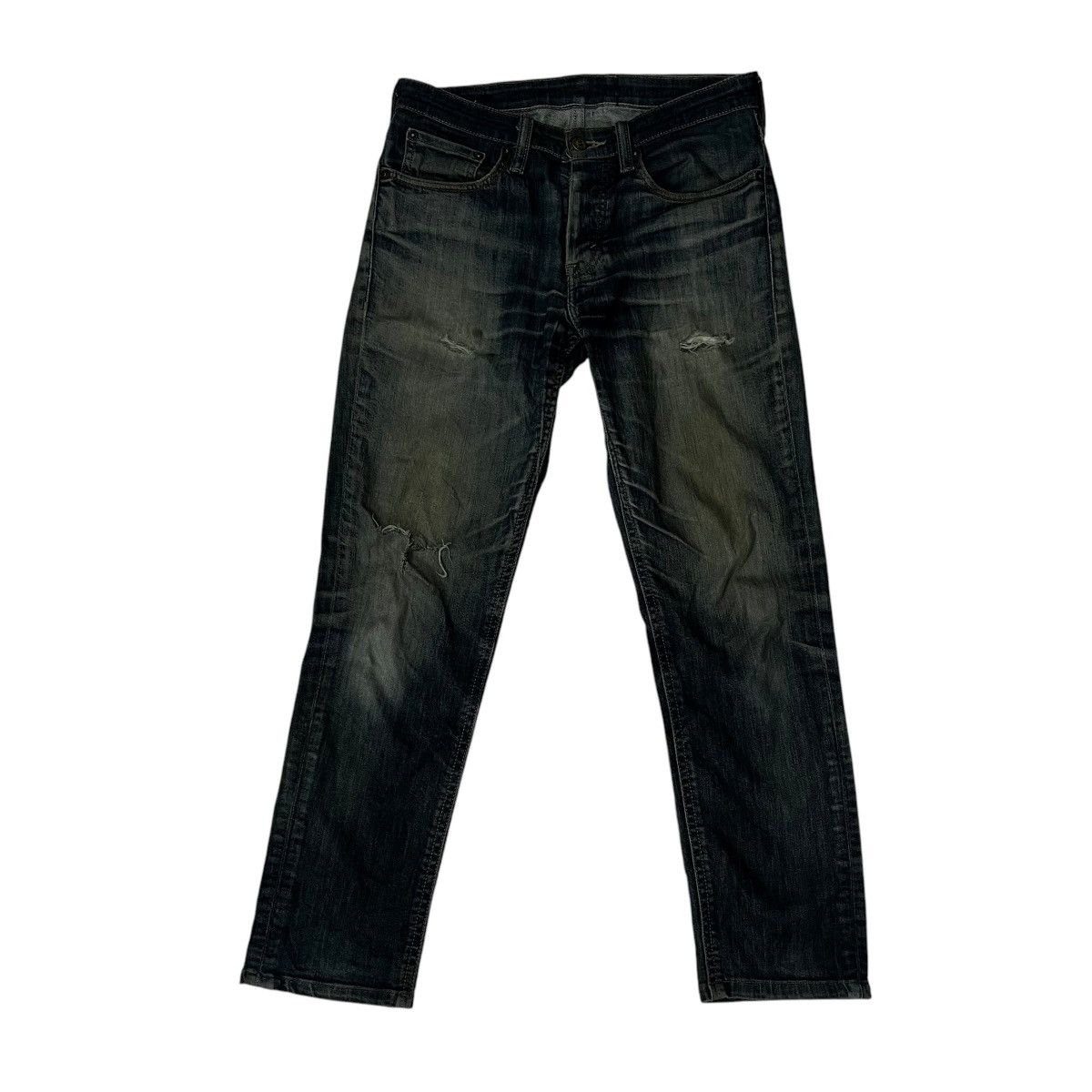 Japanese Brand Vintage Y2K Levi’s Distressed Denim Jeans Size US 31 - 1 Thumbnail