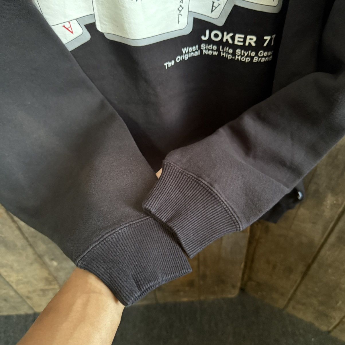 Vision Streetwear Joker 77 Big Logo Crewneck Sweatshirt Size US XL / EU 56 / 4 - 7 Thumbnail