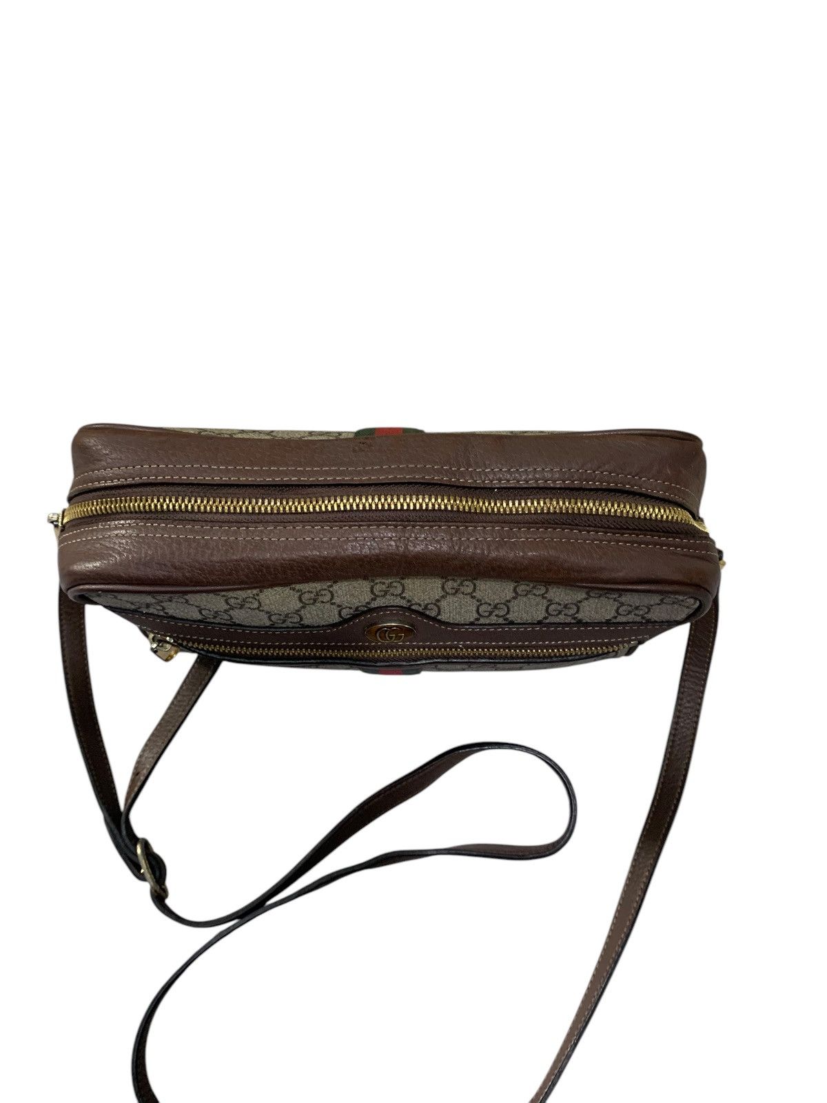 Gucci 🔥VTG GUCCI GG MONOGRAM OPHIDIA SLING BAG Size ONE SIZE - 5 Thumbnail