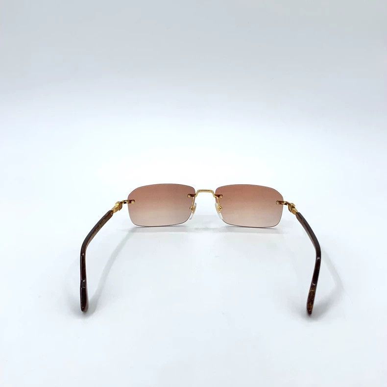 Gucci Gucci Brown logo printed sunglasses 2502-Nextarrow Size ONE SIZE - 4 Thumbnail