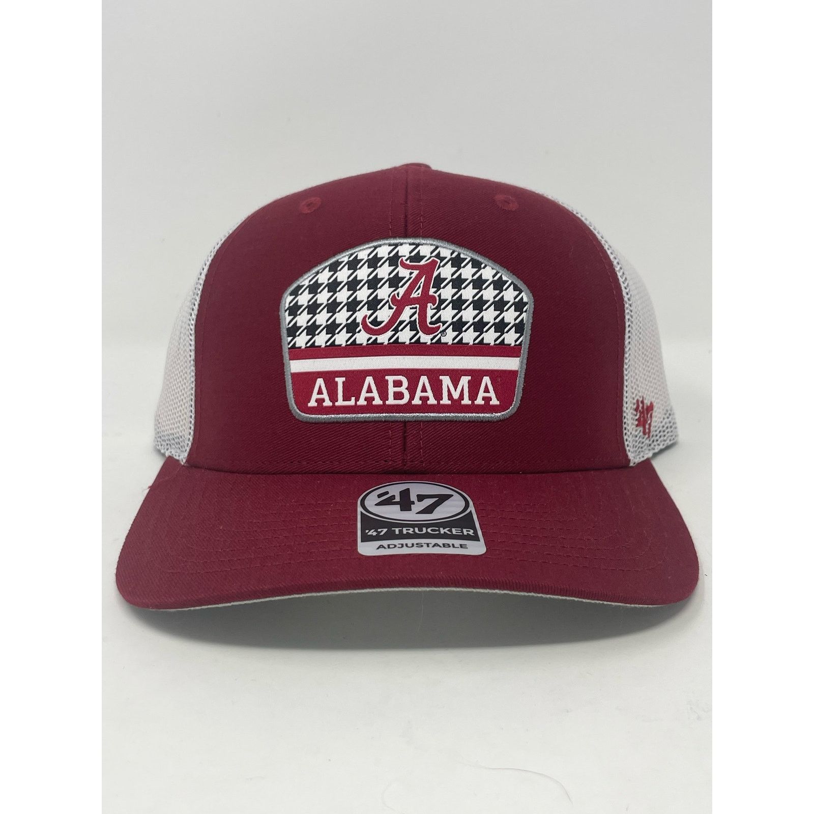 47 Brand Alabama Crimson Roll Tide Hat 47 Brand Trucker Snapback Cap Size ONE SIZE - 1 Thumbnail