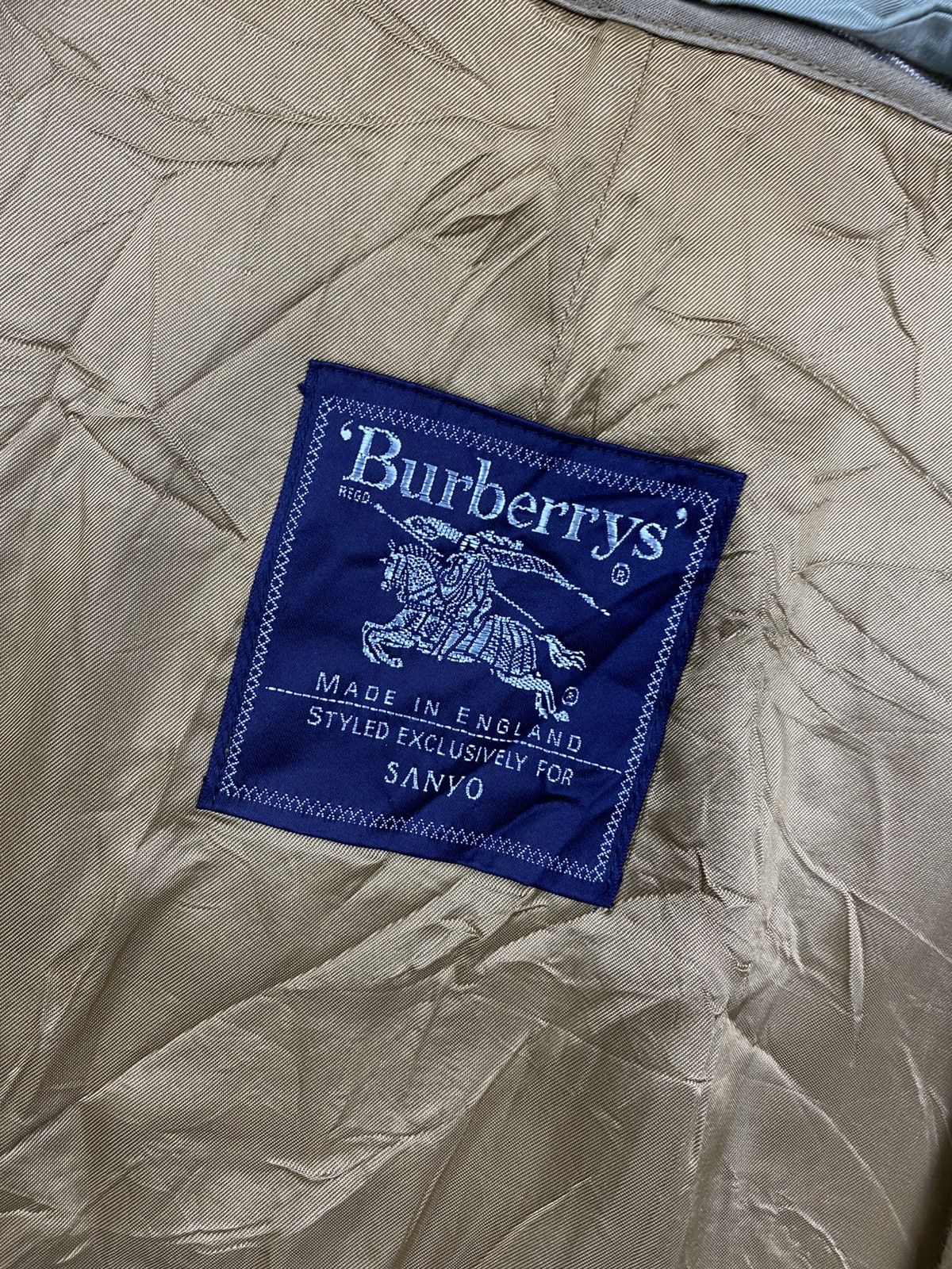 Vintage Burberrys London Nova Check Trench Coat
