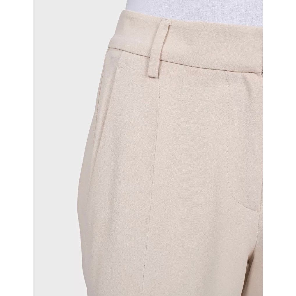 Brunello Cucinelli Brunello Cucinelli White Tapered Trousers - Size 42\M Size 28" / US 6 / IT 42 - 4 Thumbnail