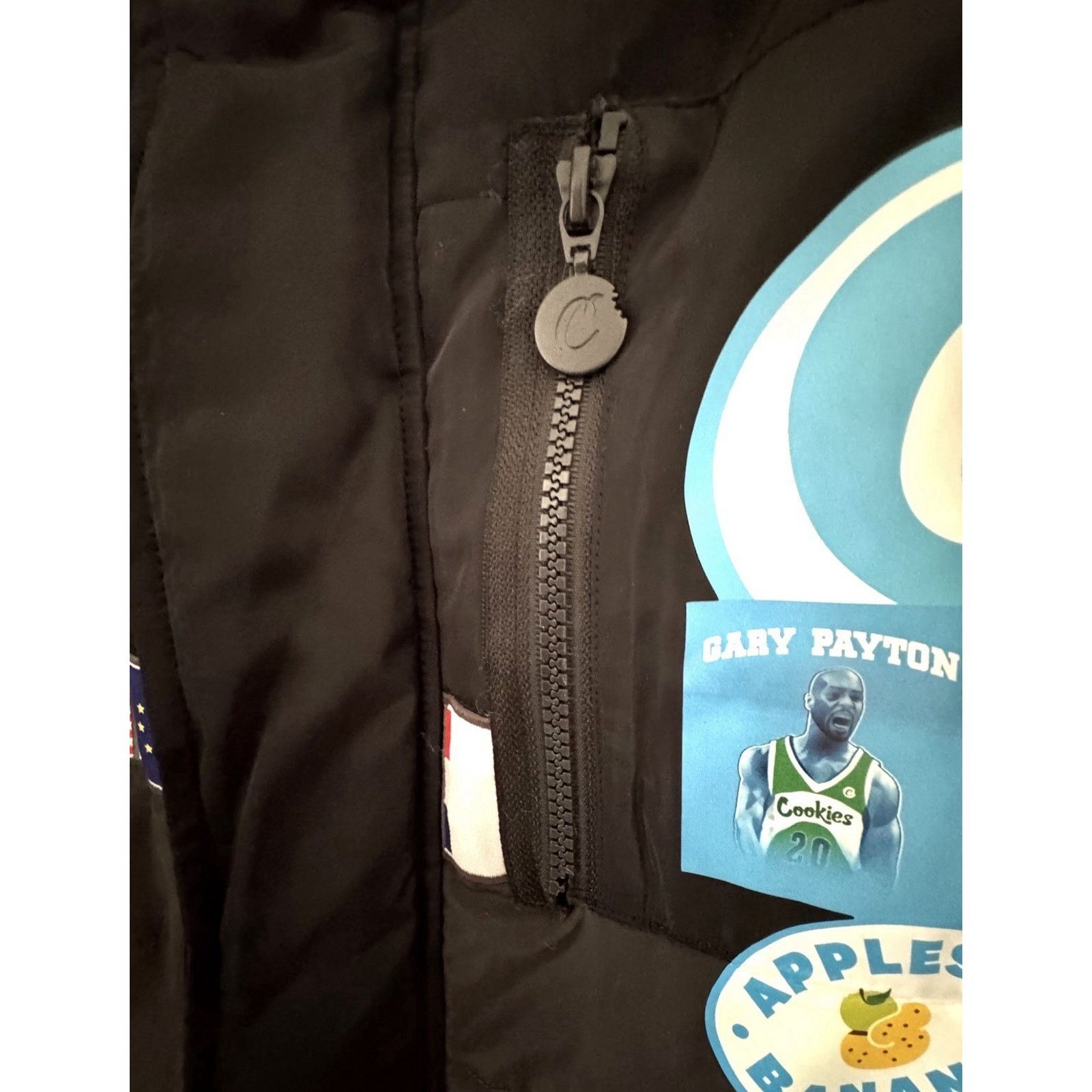 Cookies Cookies SF Award Tour Quilted Nylon Puffer Jacket Lg Blk New Size US L / EU 52-54 / 3 - 5 Thumbnail