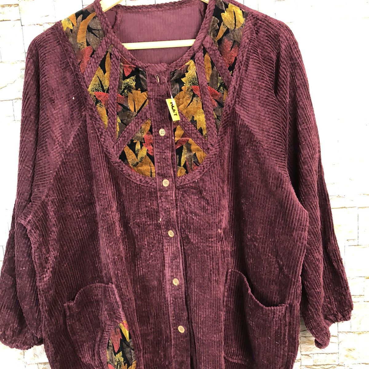 Japanese Brand Japan vintage art Purple shirt #A667 Size L / US 10 / IT 46 - 5 Thumbnail