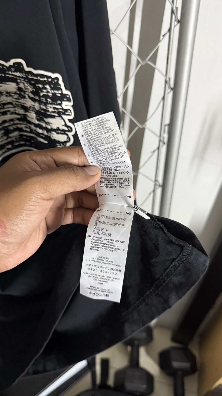 Yohji Yamamoto Y-3 YOHJI YAMAMOTO PUFF GRAPHIC PRINT LOGO LONG SLEEVE Size US S / EU 44-46 / 1 - 10 Thumbnail