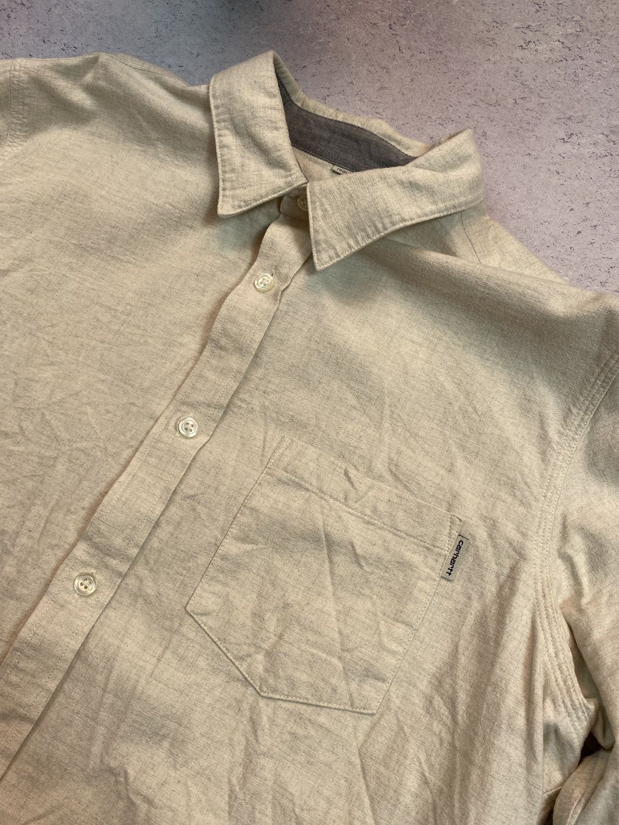 Carhartt × Carhartt Wip Carhartt WIP Men’s Grey Shirt Size Large Size US L / EU 52-54 / 3 - 5 Thumbnail