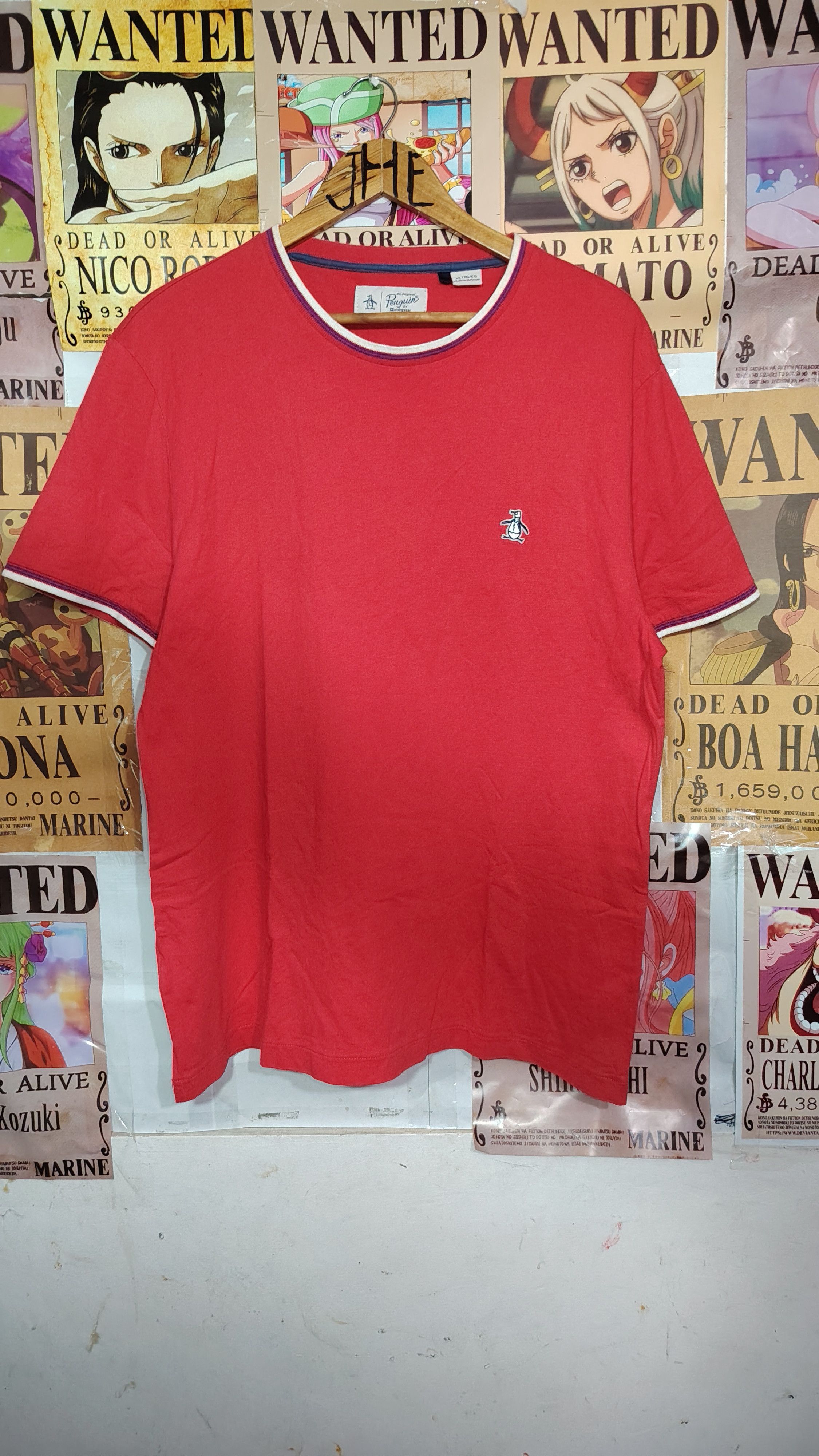 Original Penguin Penguin patch logo red Size US L / EU 52-54 / 3 - 2 Thumbnail