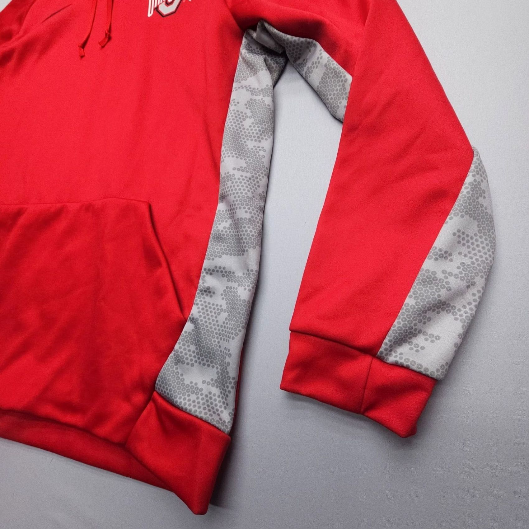 Nike Nike Ohio State Hoodie Mens L Red Fleece Lined Sports Performance Football Size US L / EU 52-54 / 3 - 5 Thumbnail