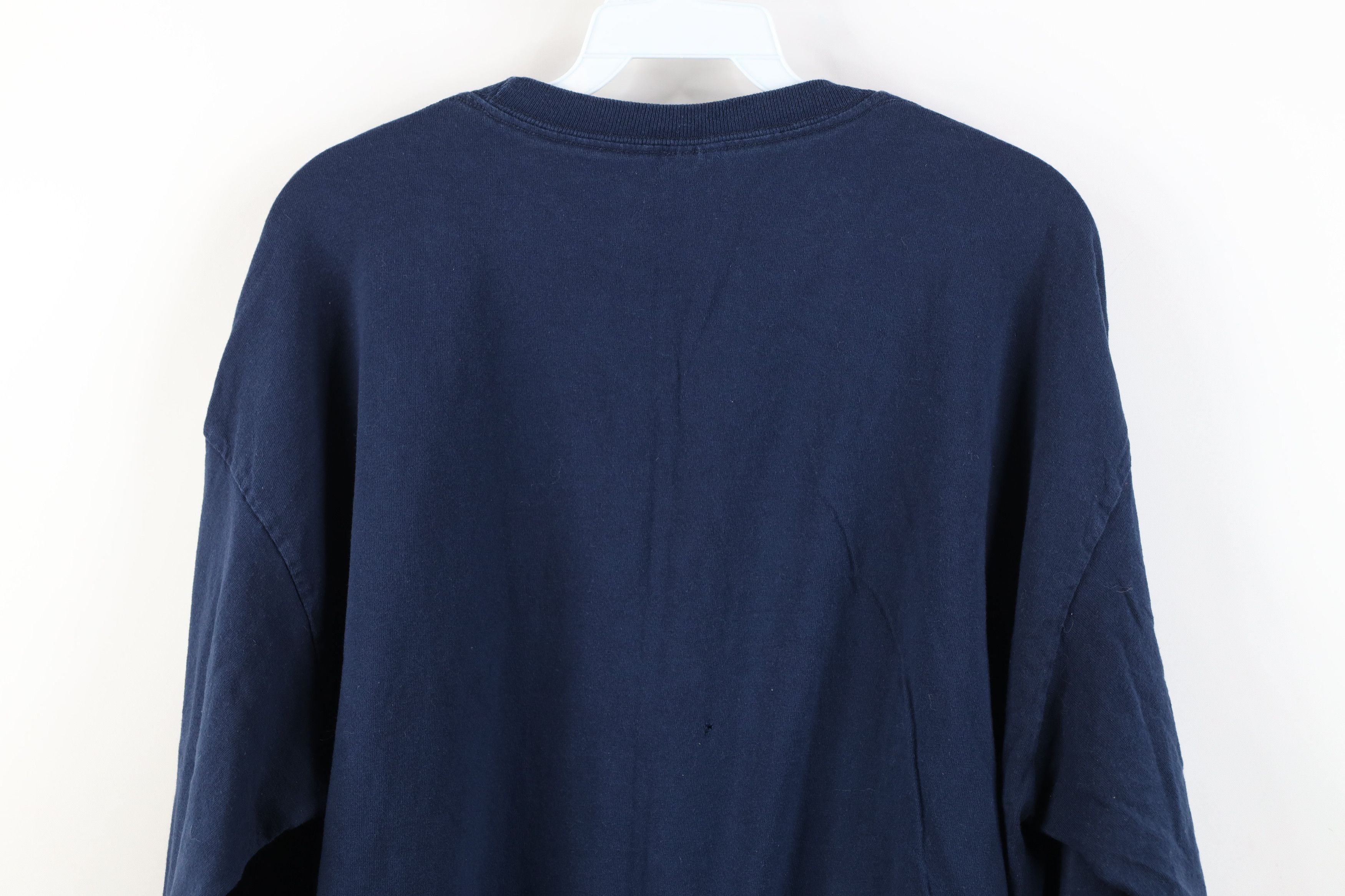 Vintage Vintage 90s Y2K Streetwear Heavy Cotton Long Sleeve T-Shirt Size US XL / EU 56 / 4 - 14 Thumbnail