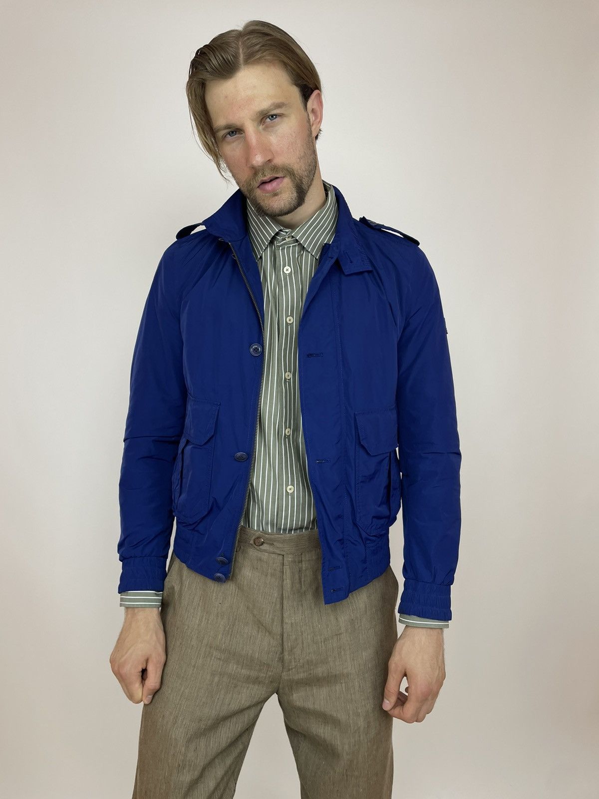 Joop! JOOP NYLON BOMBER JACKET Mens size 48 Size US M / EU 48-50 / 2 - 6 Thumbnail