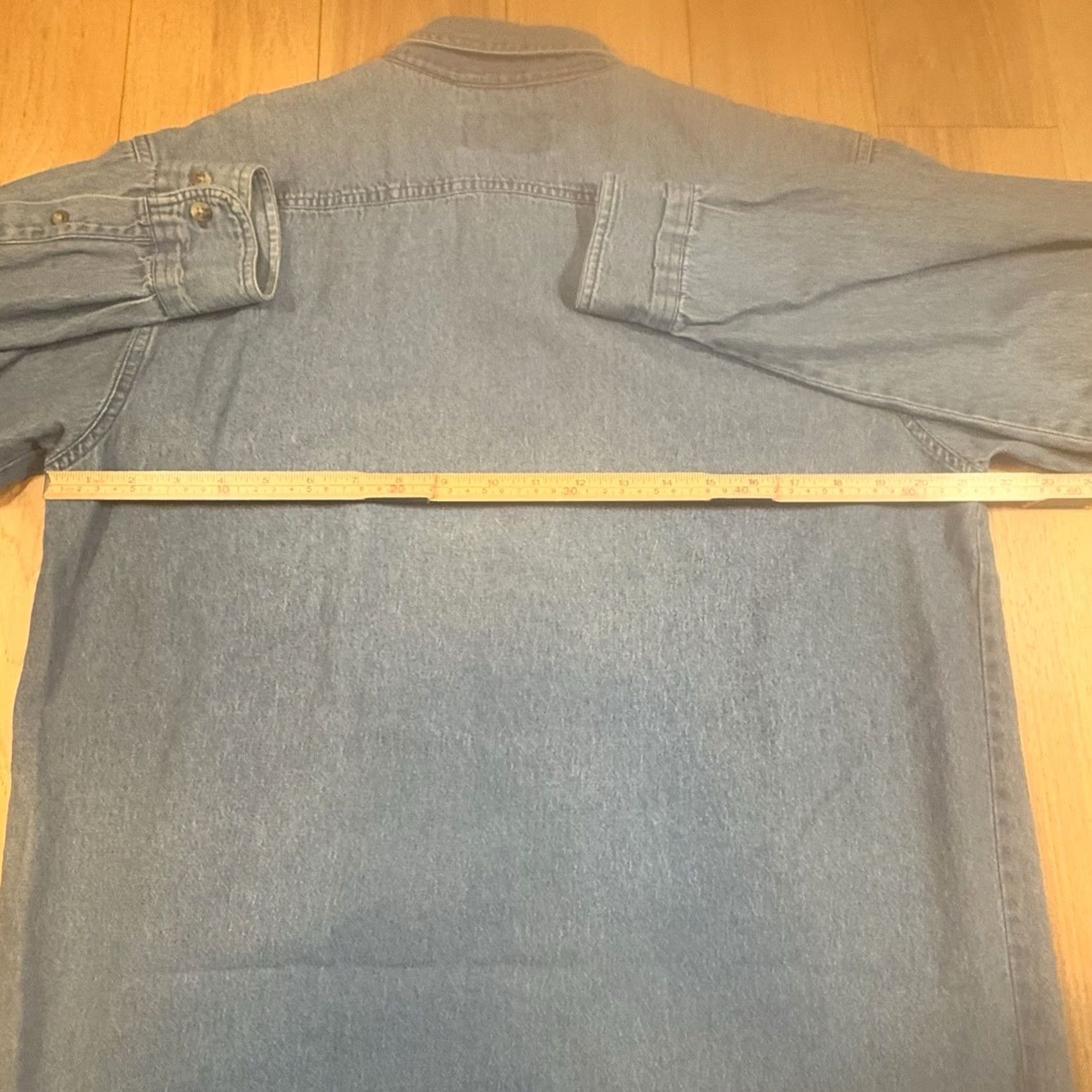 Denime VINTAGE Danare Denim Button-Up Shirt Men’s Medium Blue 2000 NFC Y2K Size US M / EU 48-50 / 2 - 5 Thumbnail