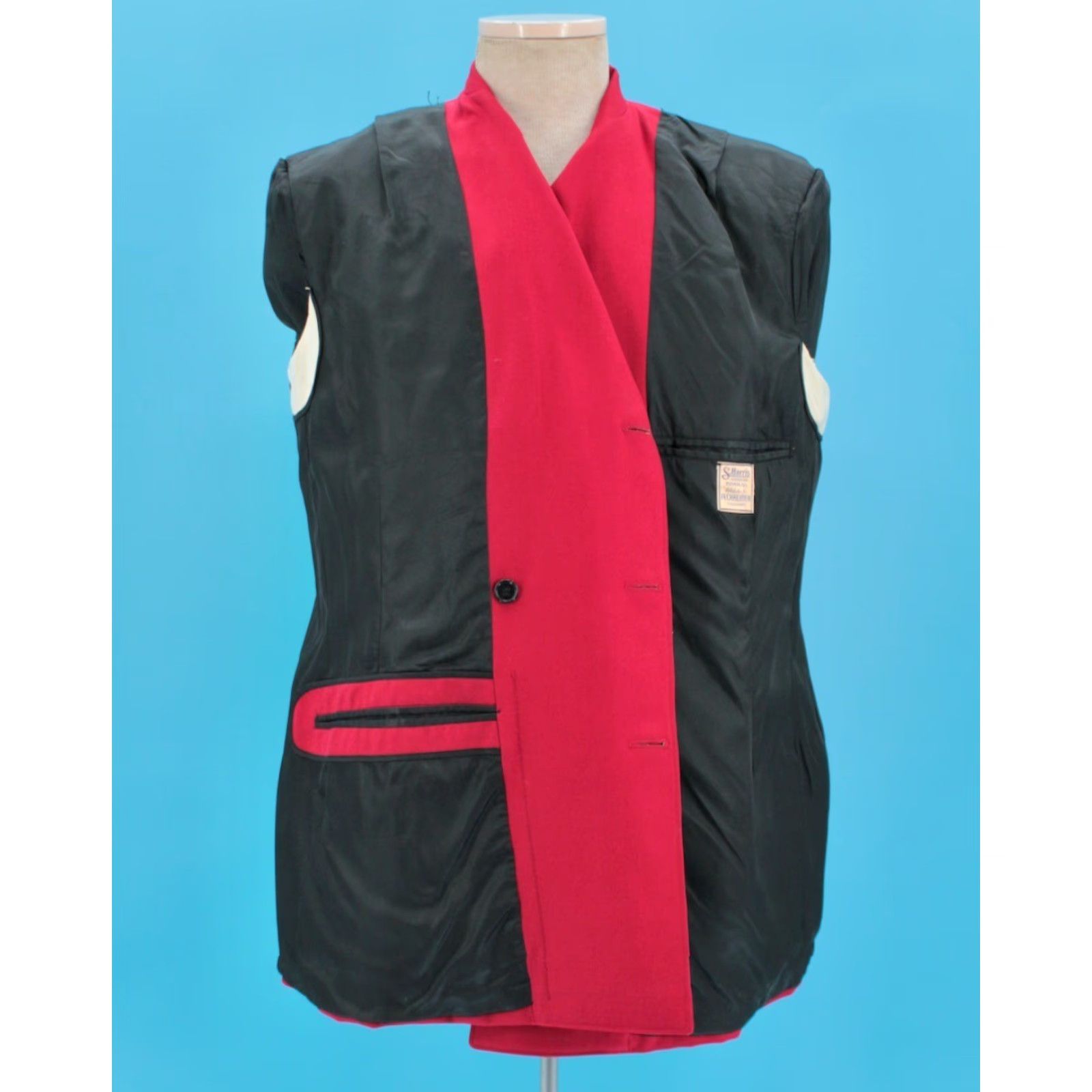 Vintage VINTAGE Mens VTG 70s Red Marching Band Jacket Sz 42 R 1970s Size US XS / EU 42 / 0 - 5 Thumbnail